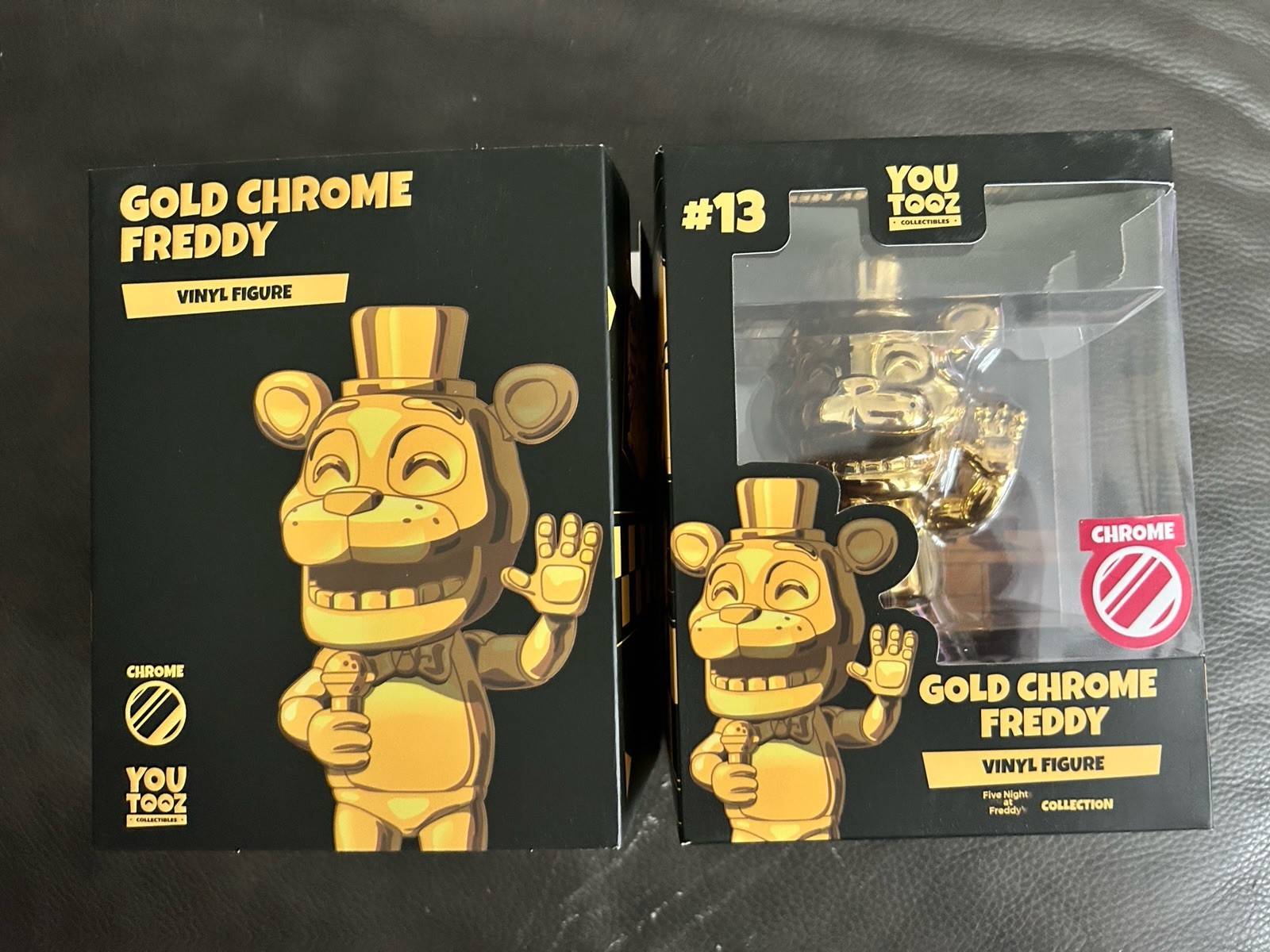 LIMITED GOLD Chrome Freddy YOUTOOZ FNAF Vinyl Figure – NEW IN BOX