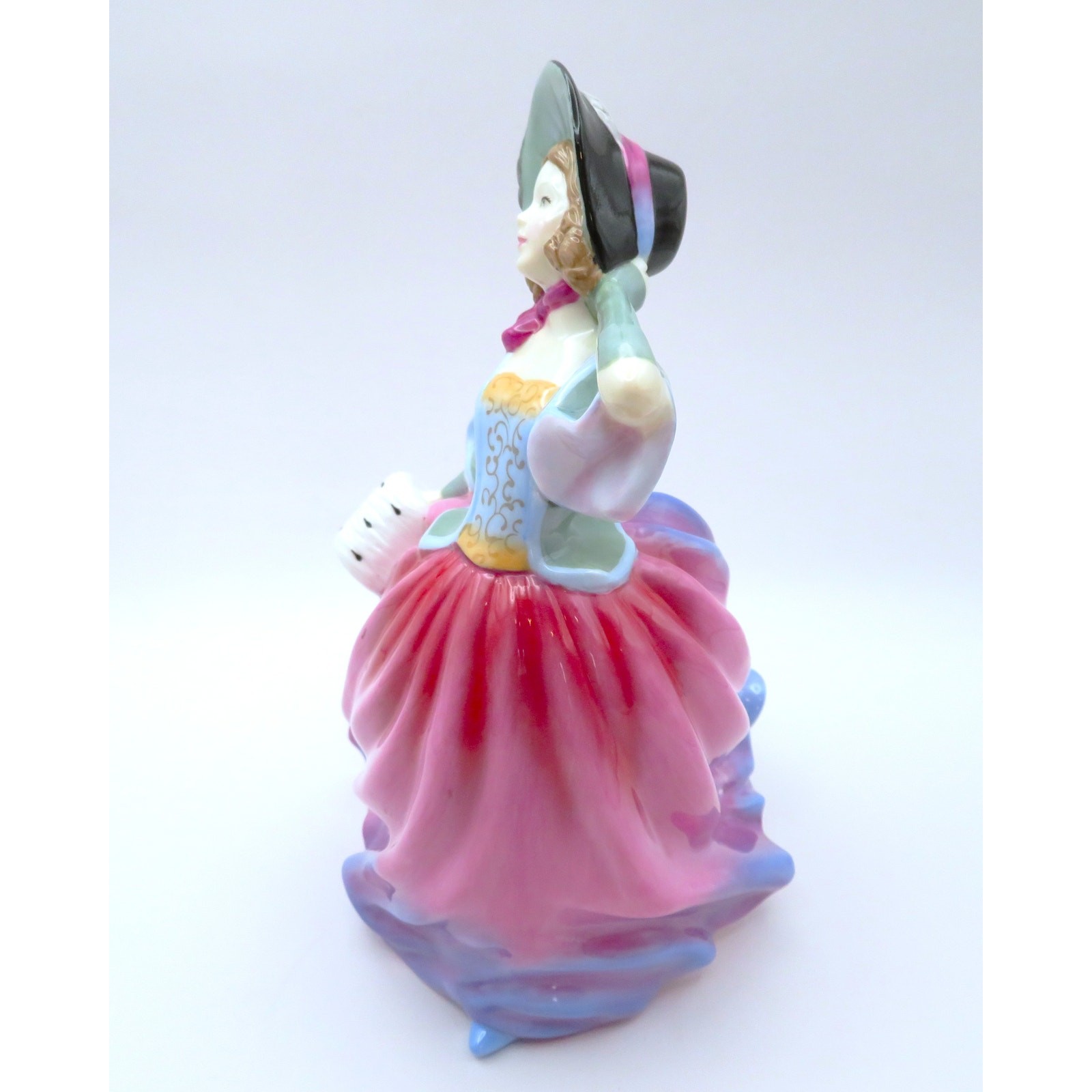 Royal Doulton Pretty Ladies Autumn Breeze HN4716 Bone China Figurine 2004