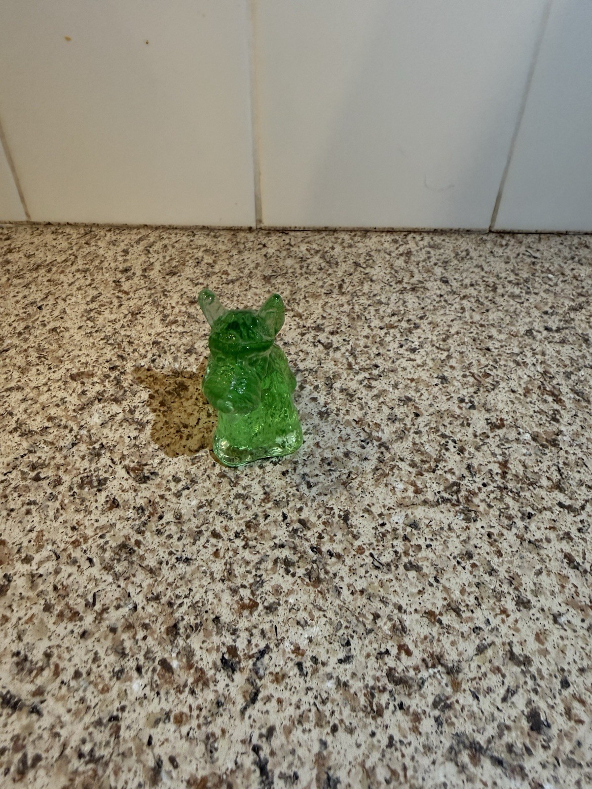 Boyd Light Green Scottie Dog Glass Figurine Aloe Green Boyd Scottie Dog