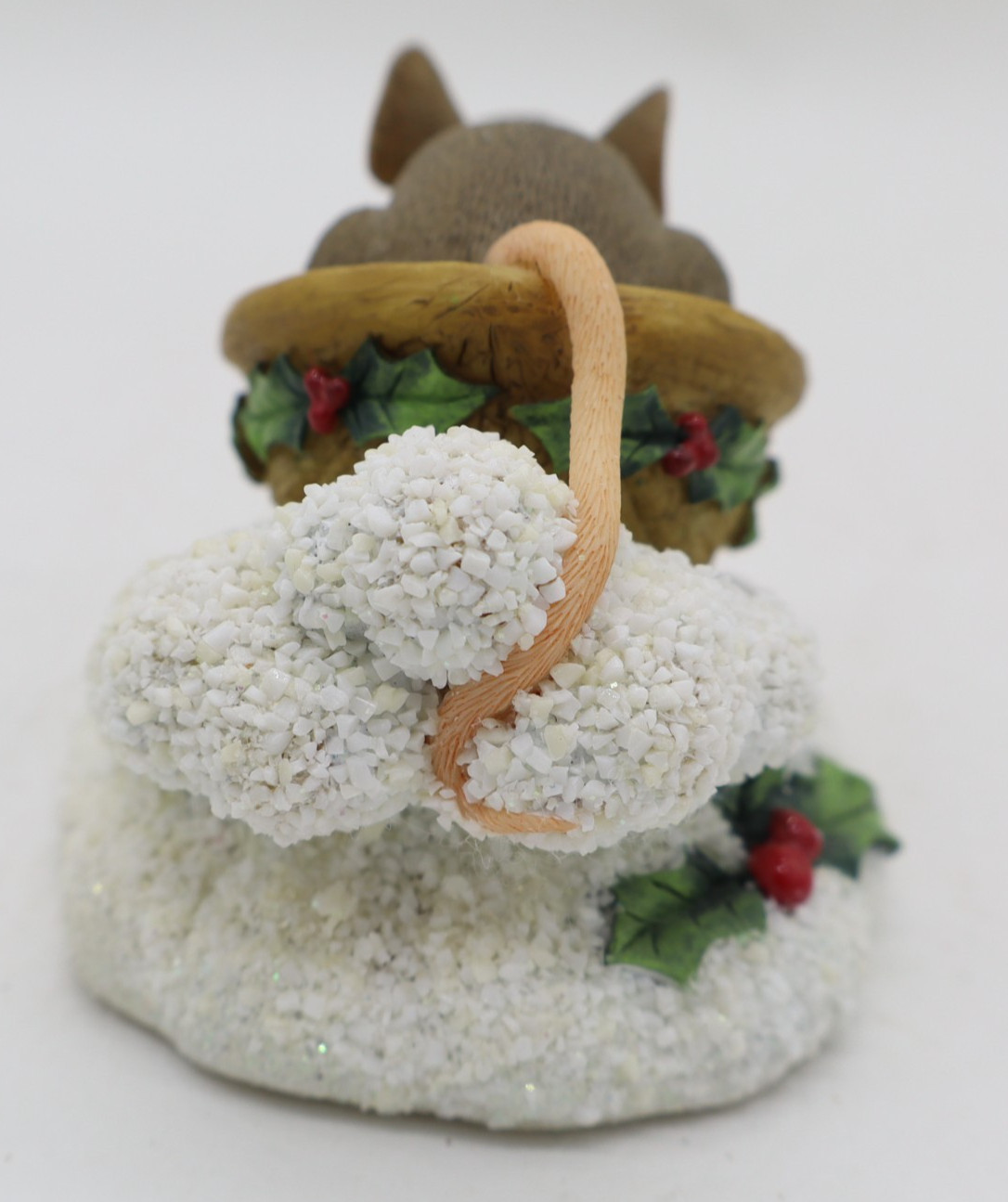 Charming Tails Sledding Nut Figurine Fitz & Floyd