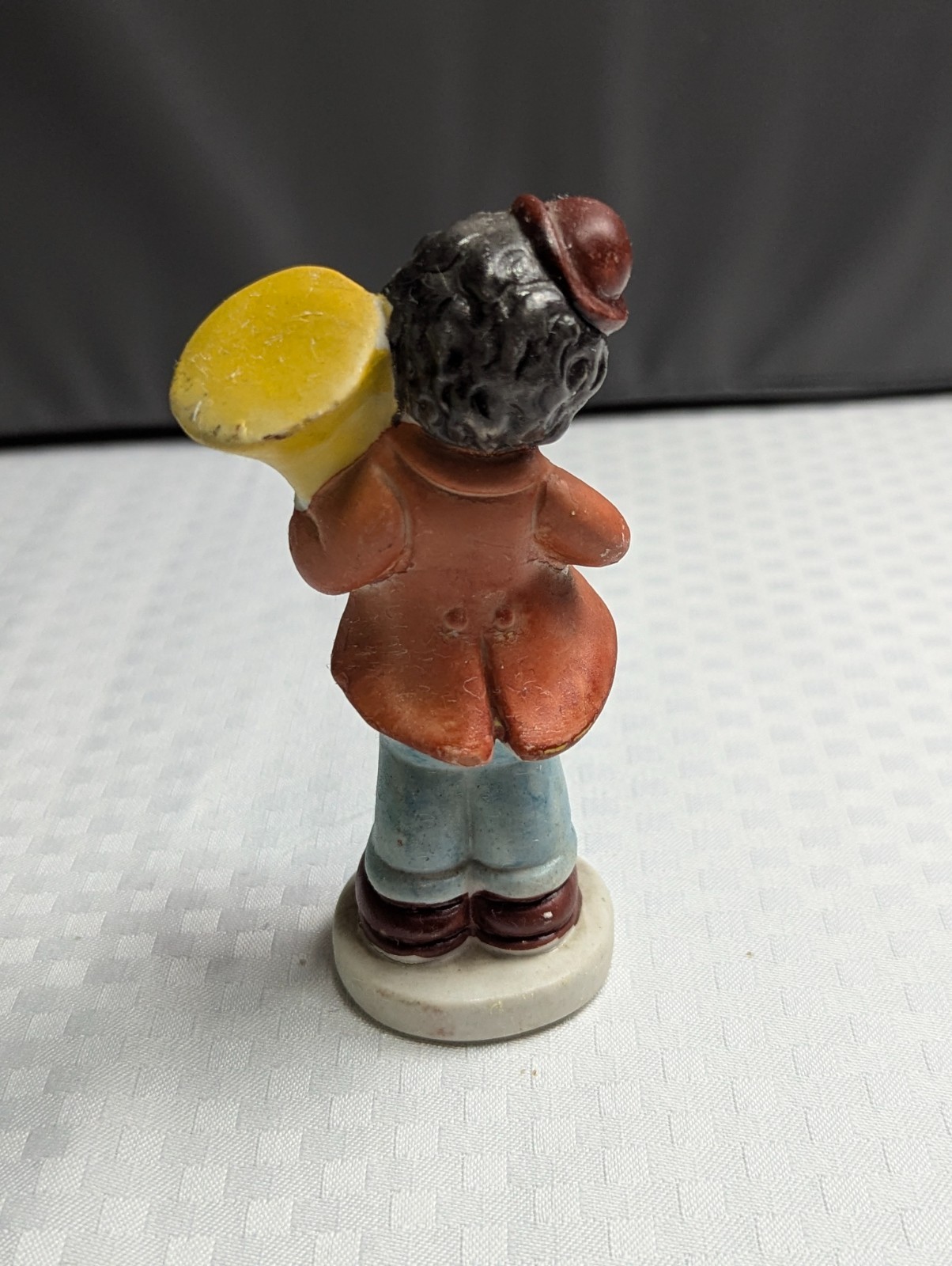 Vintage Lot of Three Men Playing Musical Instruments Figurine Occupied Japan