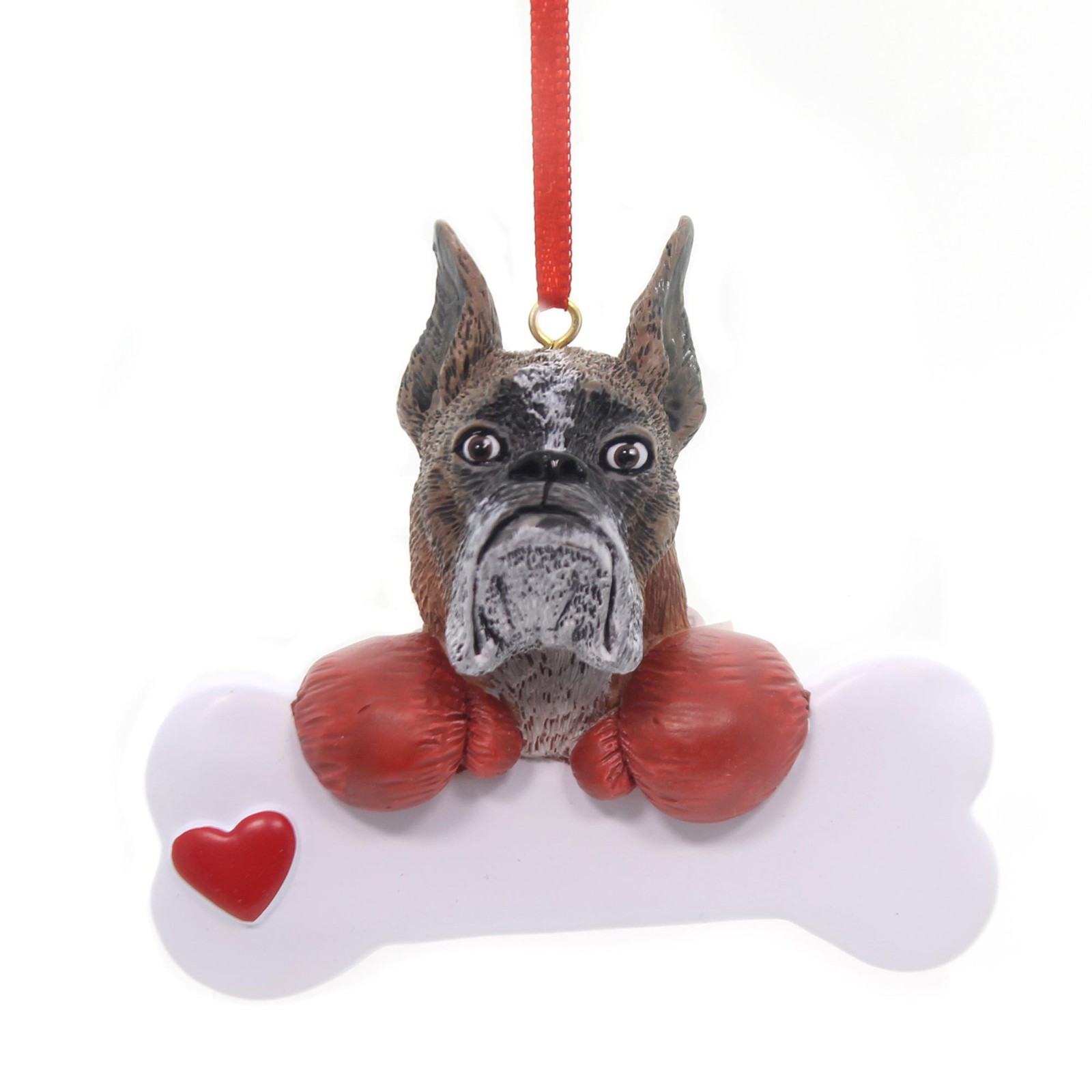 This Little Piggy 3.25In Boxer, Polyresin, Heart Boxing Gloves Rm556