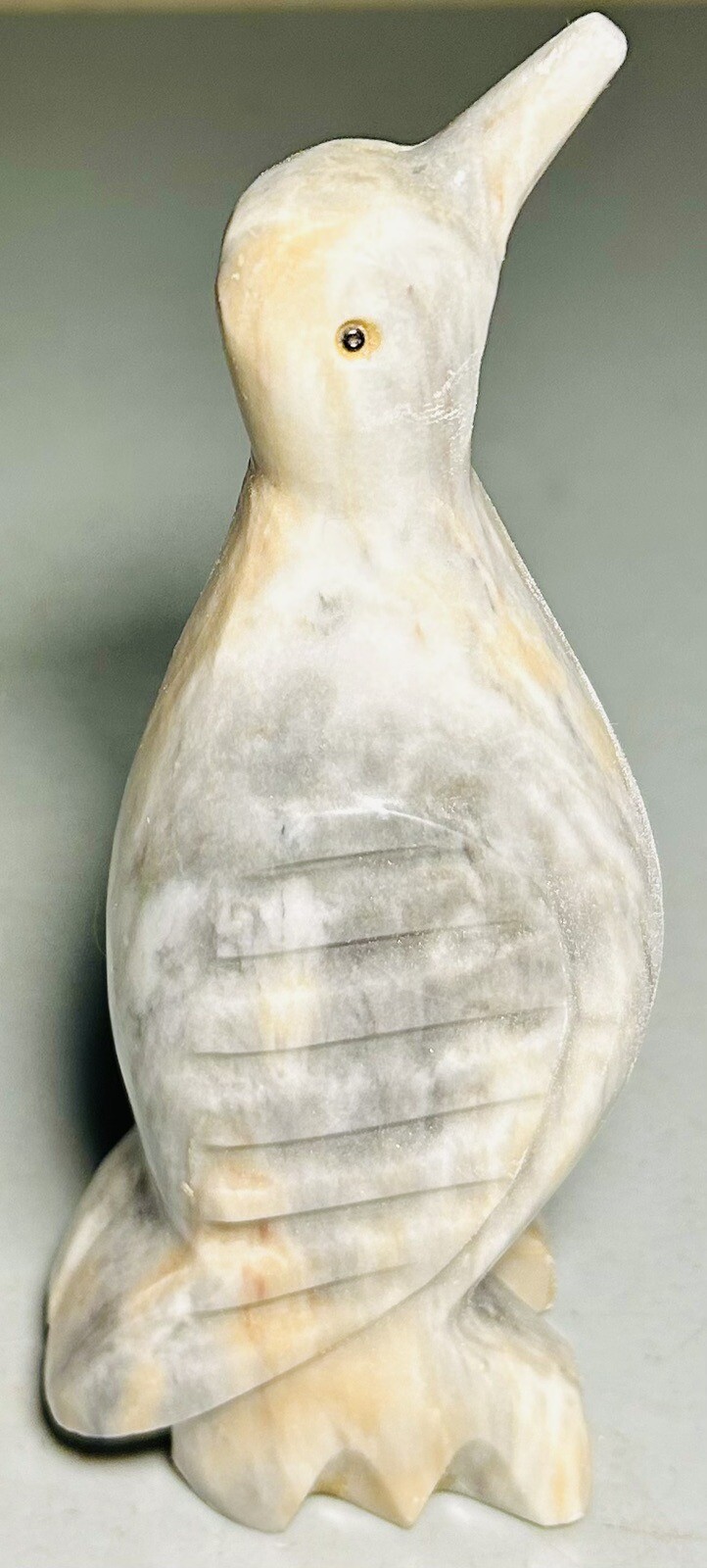 Hand Carved Natural Onyx Stone Bird 6” Figurine Sculpture Paperweight Mexico 1LB