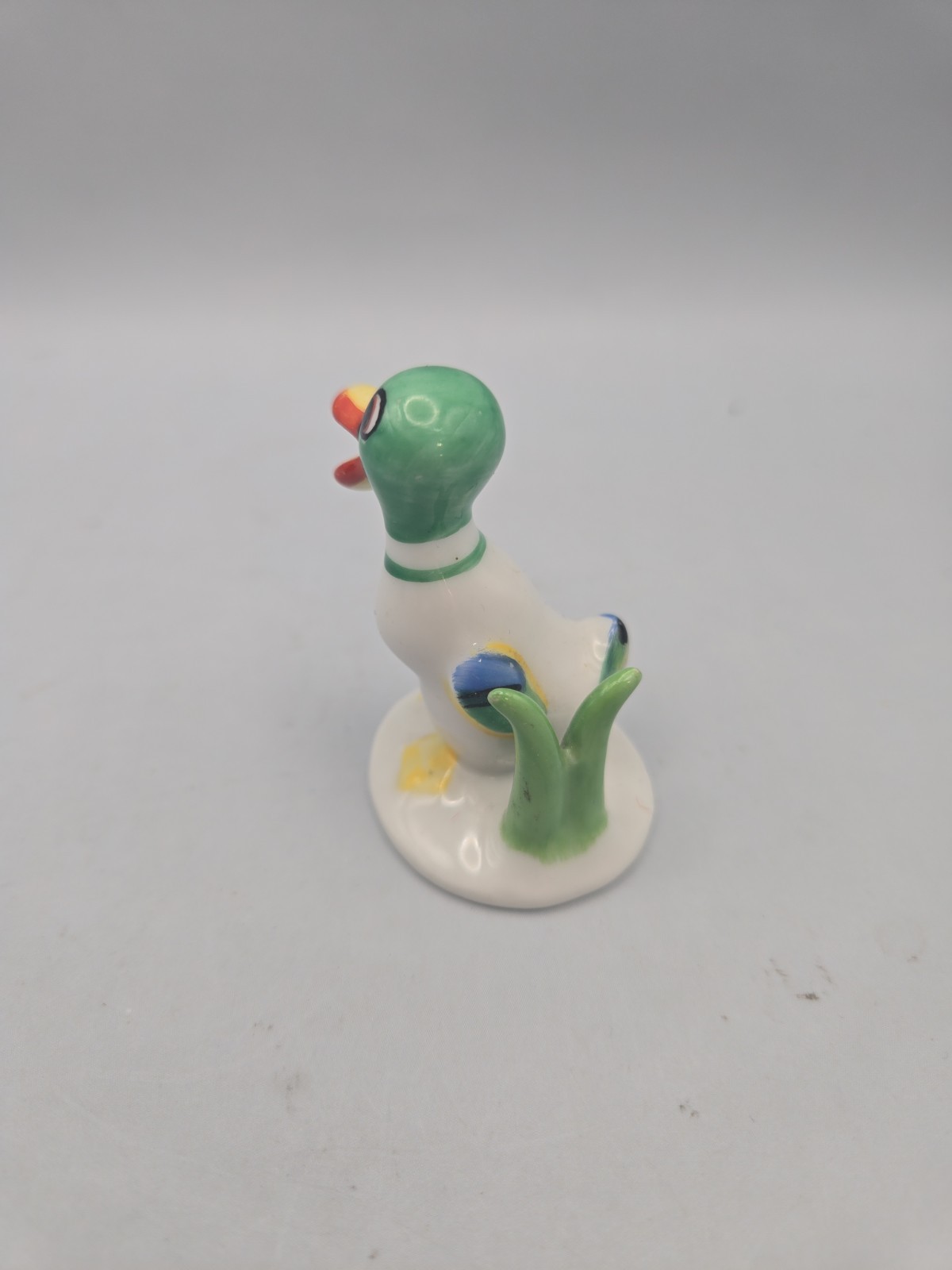 Metzler Ortloff Porcelain Duck Walter Bosse Art Deco Figurine
