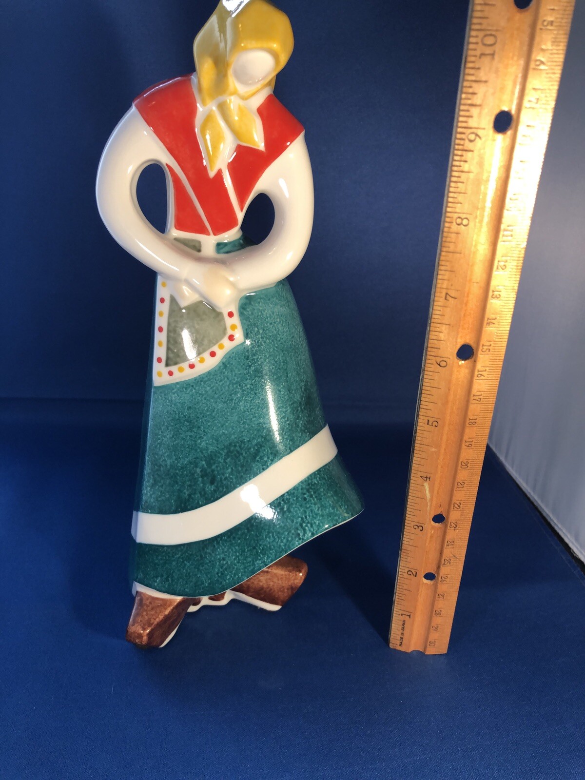 Vintage GALOS Porcelain Woman, Made In Spain, 10-1/2” Tall, Very Rare!!!