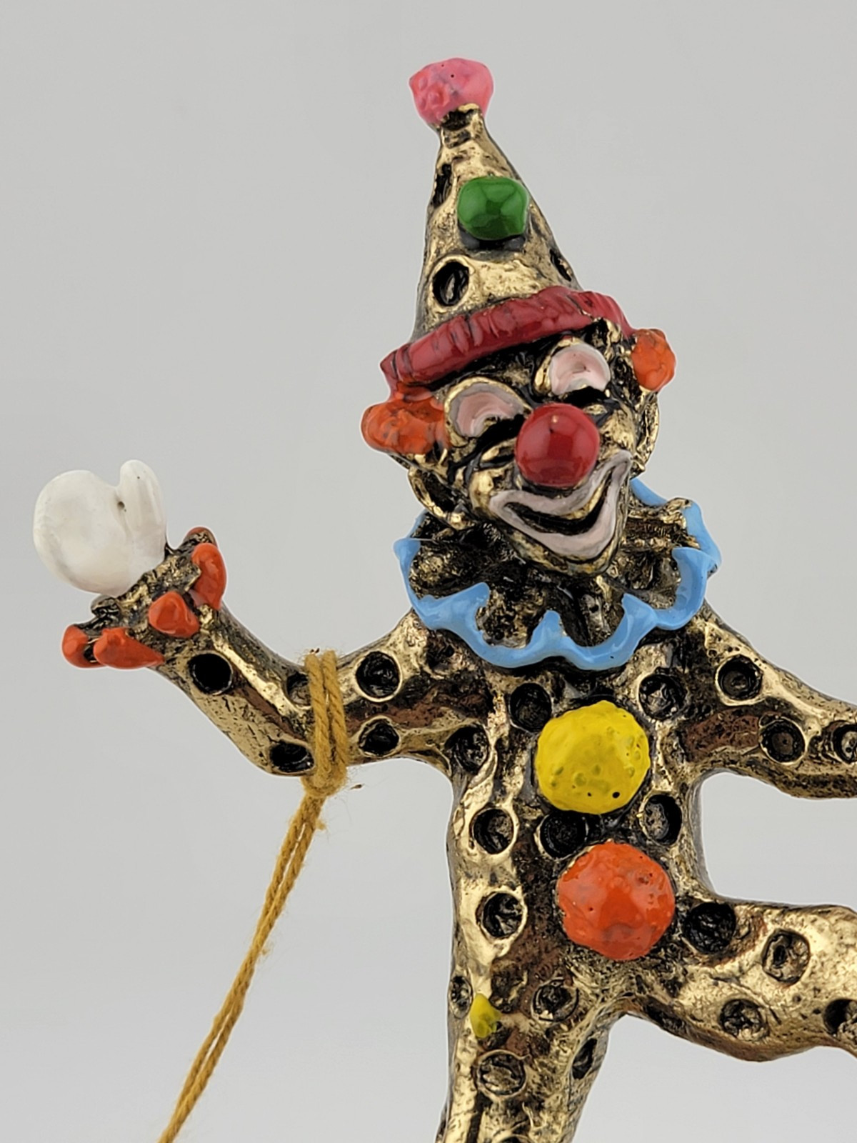 Vintage Ron Lee Signed Happy Clown Figurine Statue 1985 LE 118 With Tag