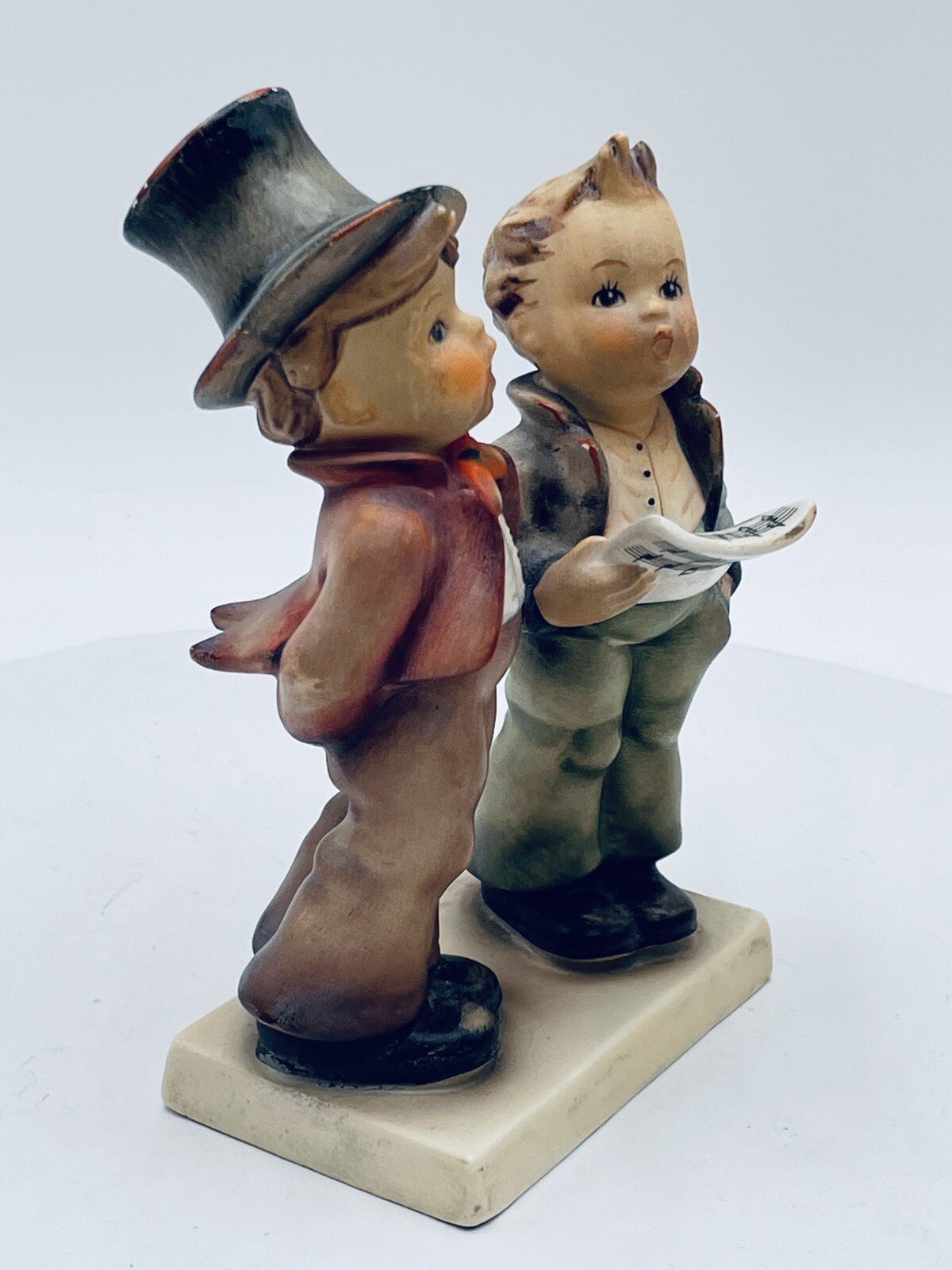 GOEBEL HUMMEL 1935-1949 Figurine DUET SINGING CAROLING BOYS #130