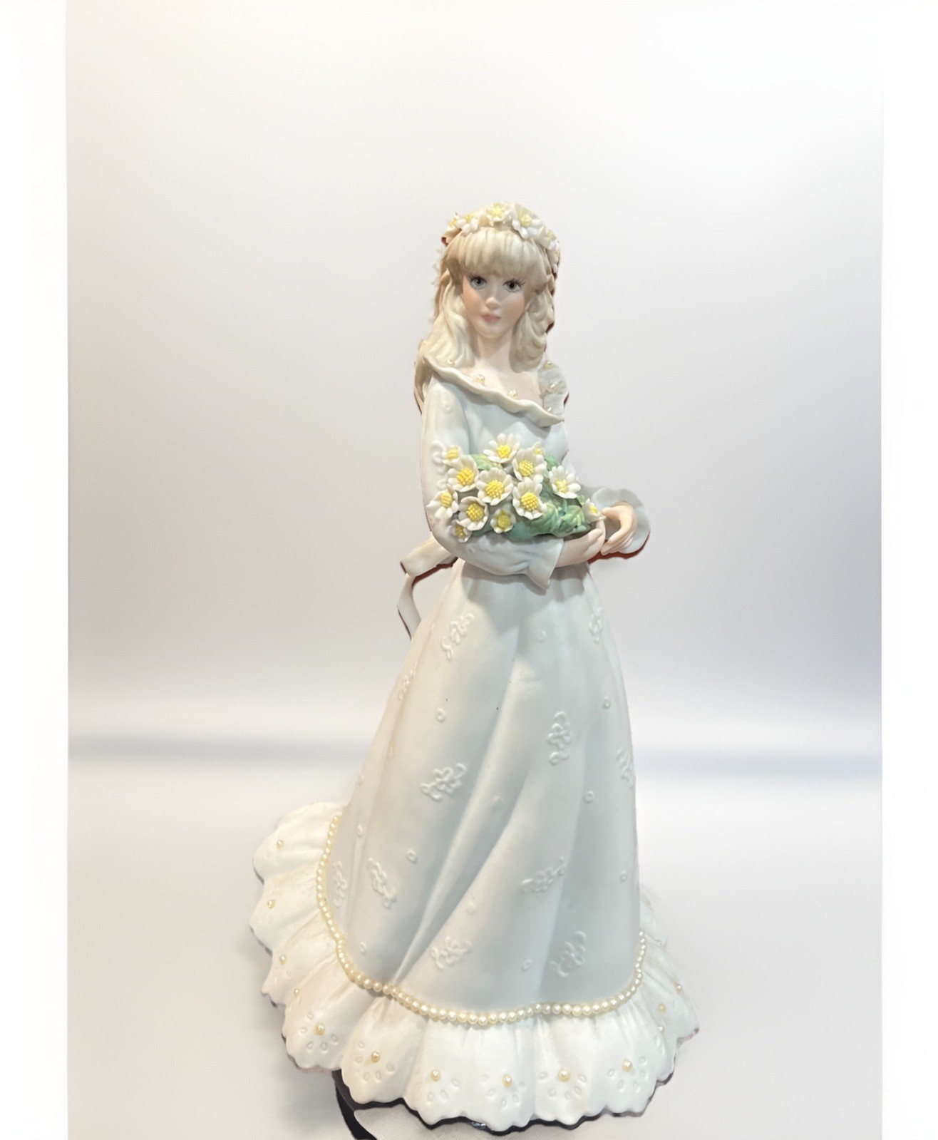 Classic Brides of the Century Heather 1970’s Porcelain Figurine 10” Wedding