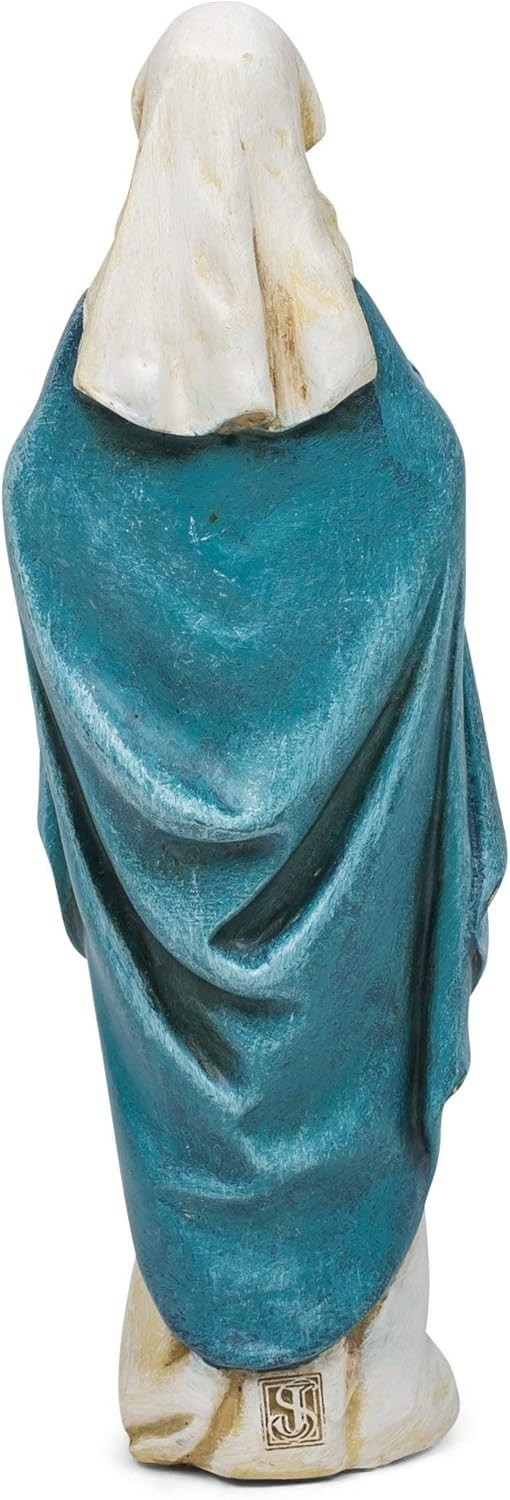 Renaissance Immaculate Heart of Mary Figurine, 6-Inch, Religious Decor