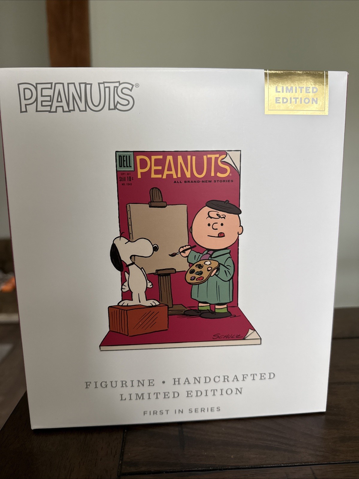 Hallmark Peanuts 2026 Limited Edition Figurine 1st Series Charlie Snoopy Artist