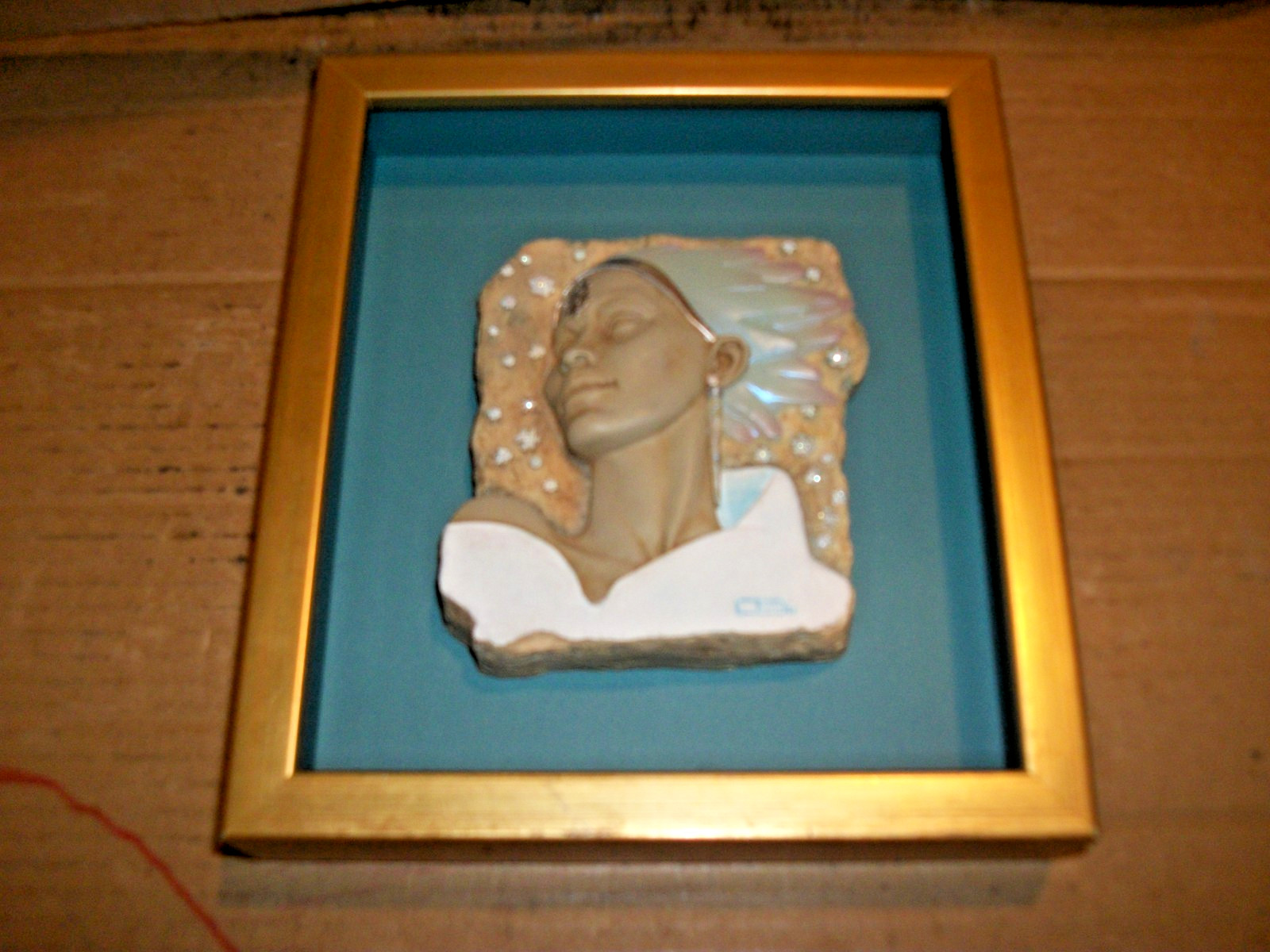 The Blackshear Circle “Wintertime” 2002 Membership Framed Wall Plaque Willitts