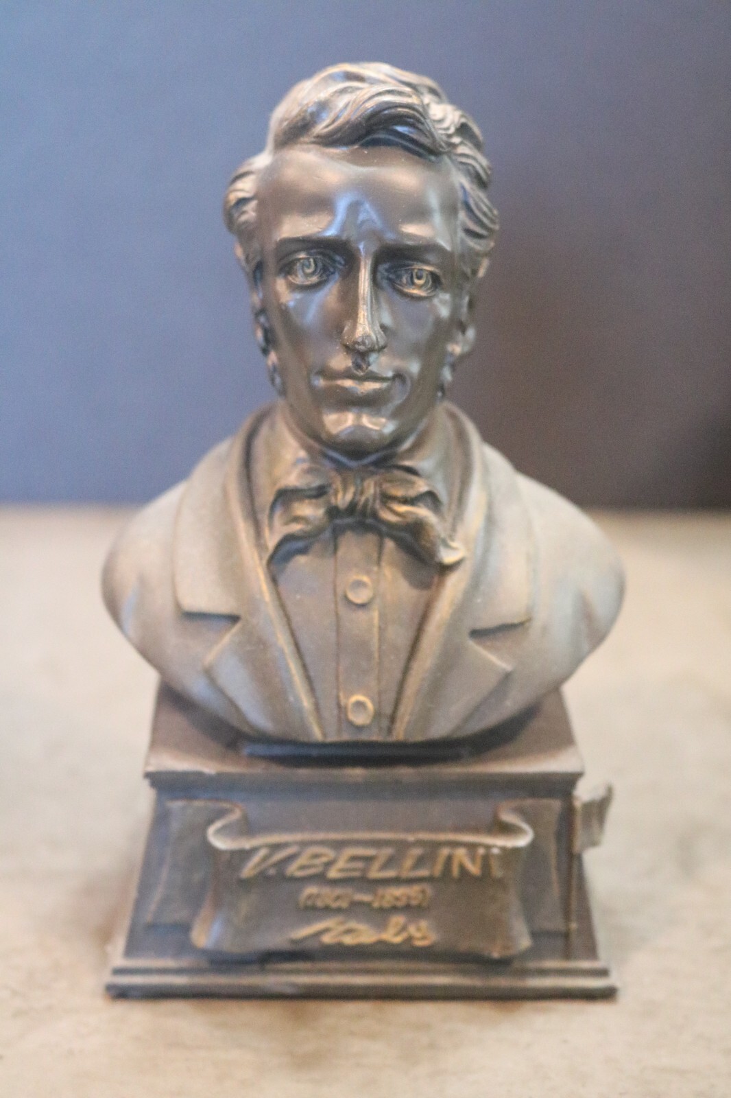 Vintage Set Of 9 Mini Composers Busts Statues K’s Collection