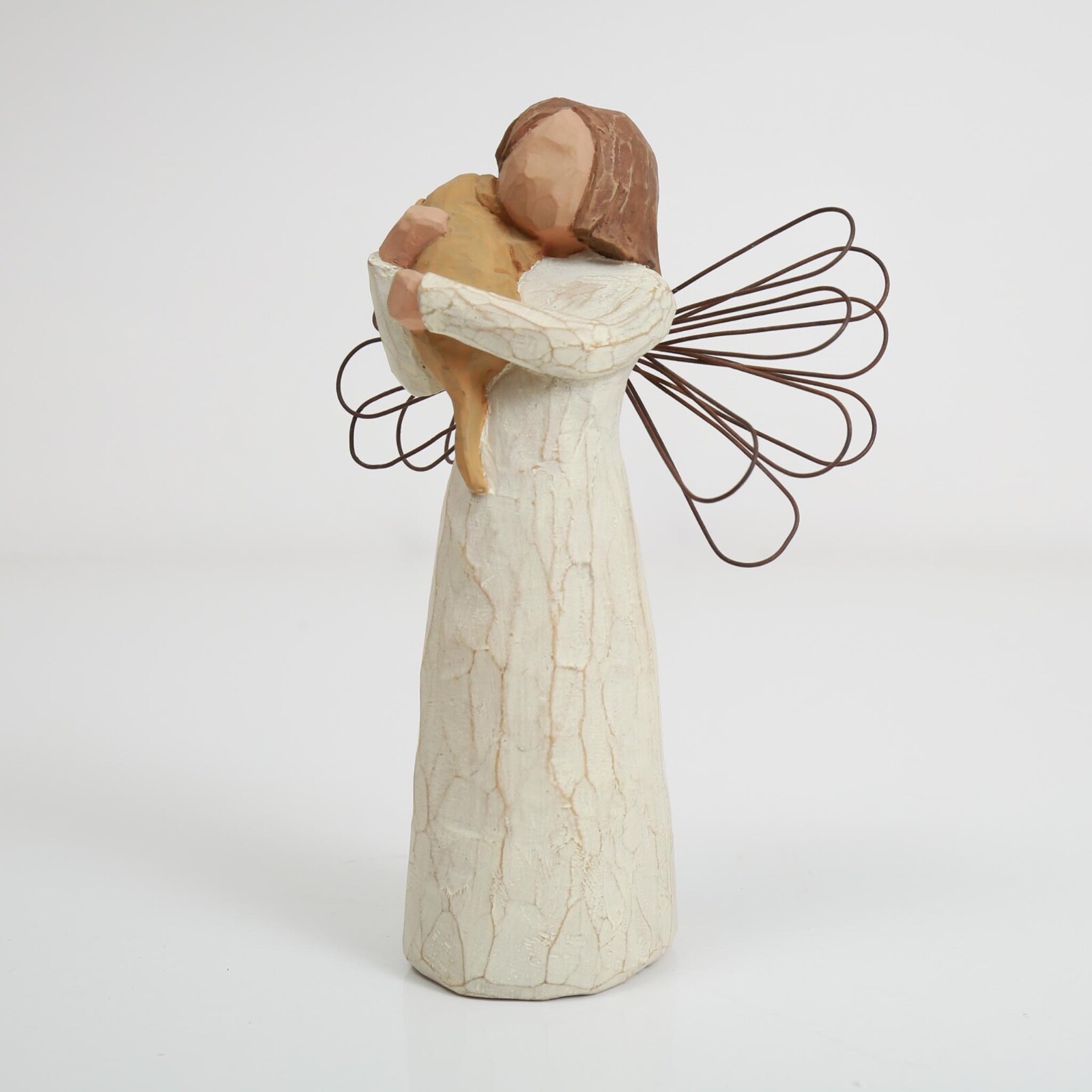 Angel Friendship 1999 Susan Lordi Demdaco Figurine Puppy Willow Tree