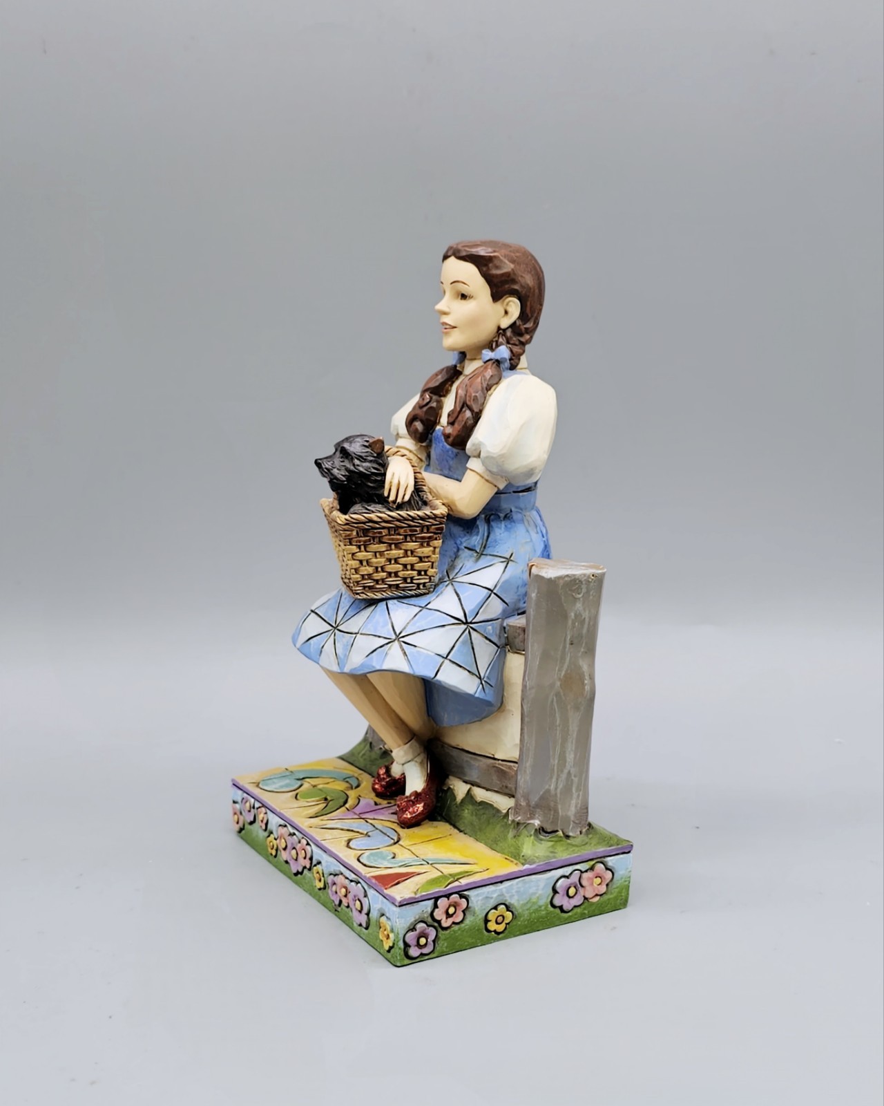 Jim Shore Heartwood Creek Wizard Of Oz Dorothy and Toto Figurine 6″