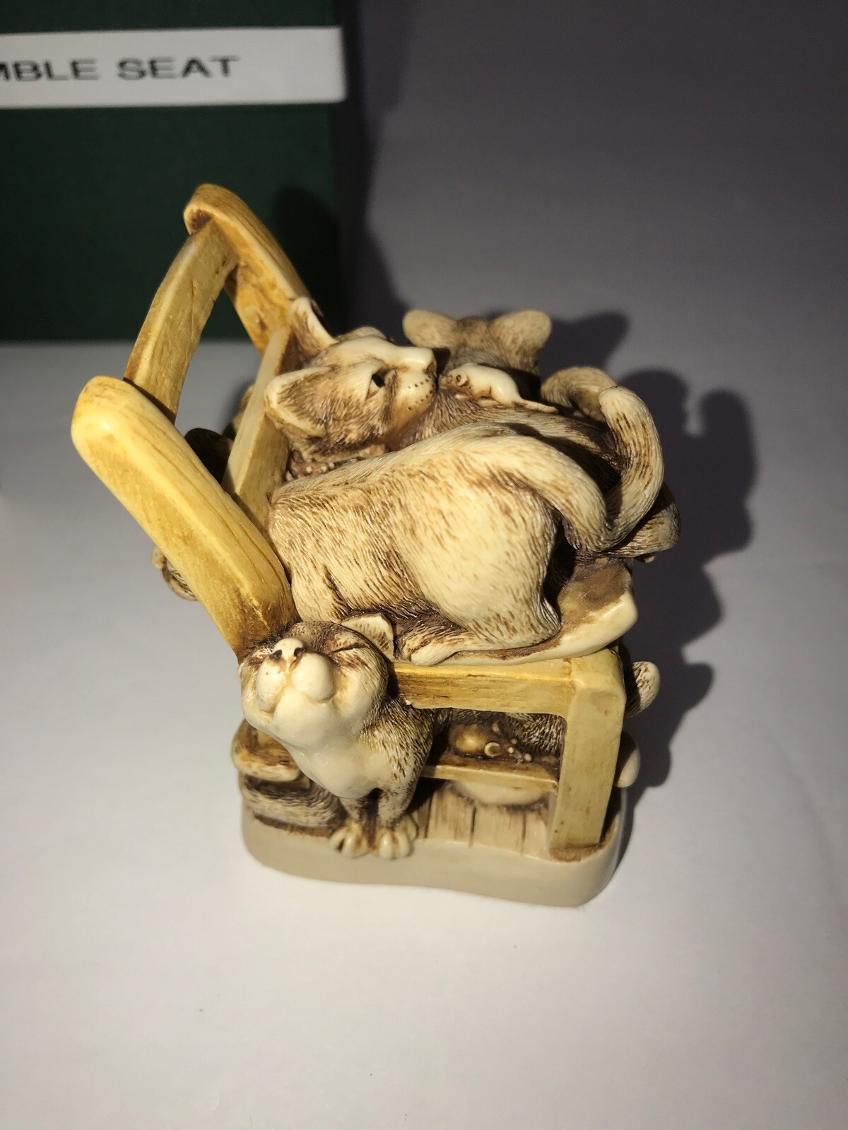 Harmony Kingdom Treasure “Rumble Seat ” Box Figurines Made In Great Britain