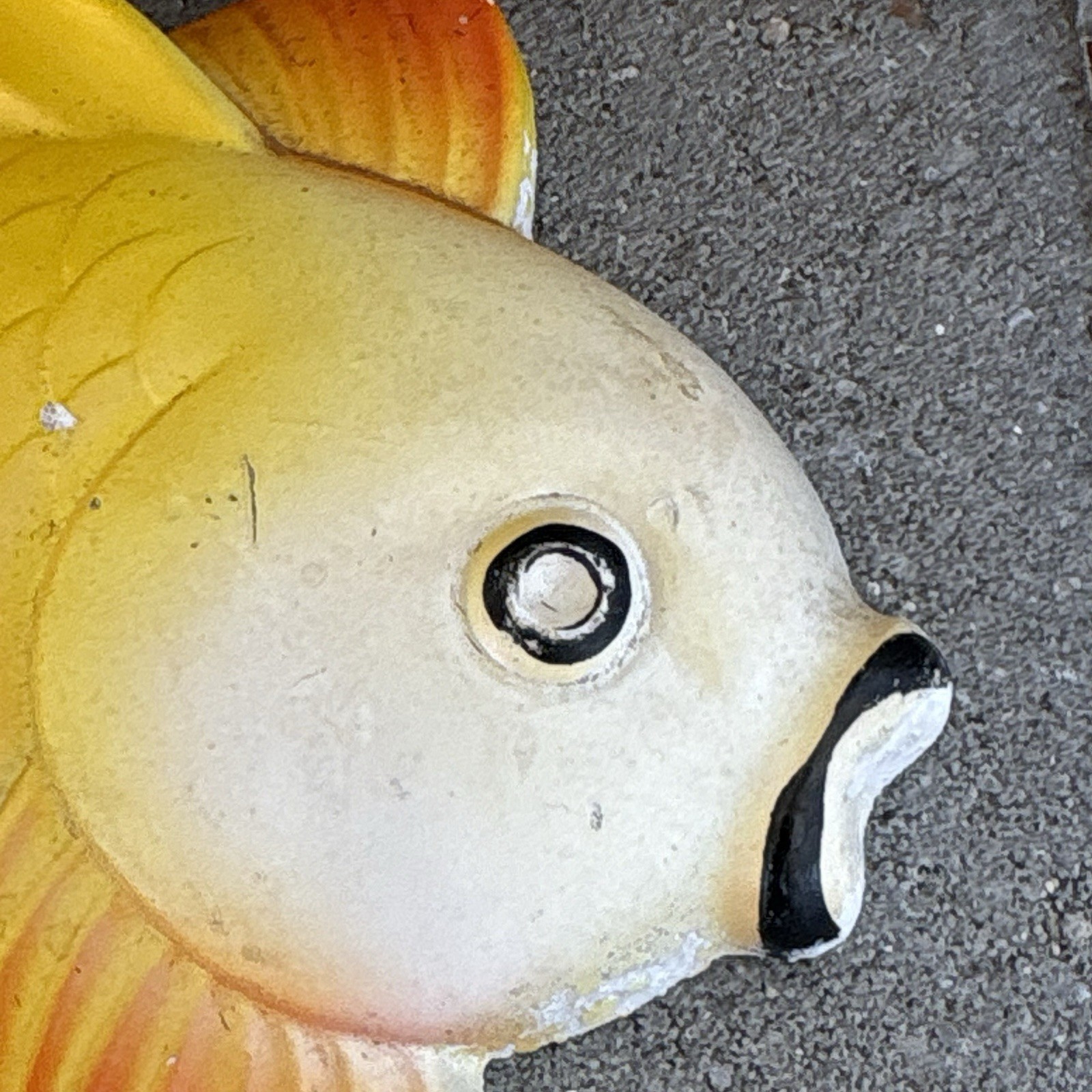 Goldfish Miller Chalkware 1977 MCM