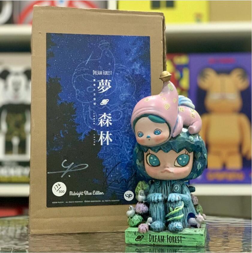 KENNY X PUCKY Dream Forest Molly Midnight Blue Edition Fashion Art Model New