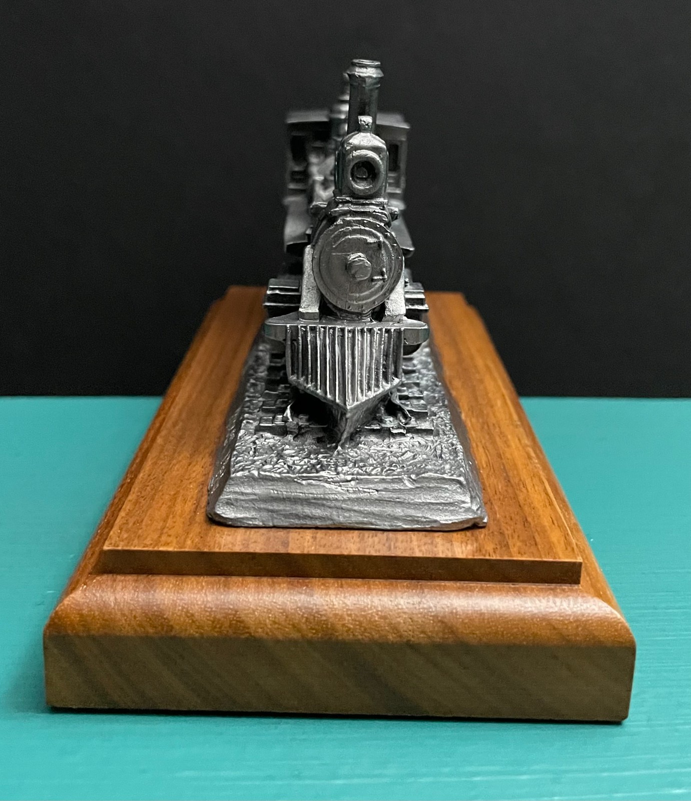 Michael Ricker Pewter Antique Locomotive Steam Train Replica Model 4-4-0 U&D LE