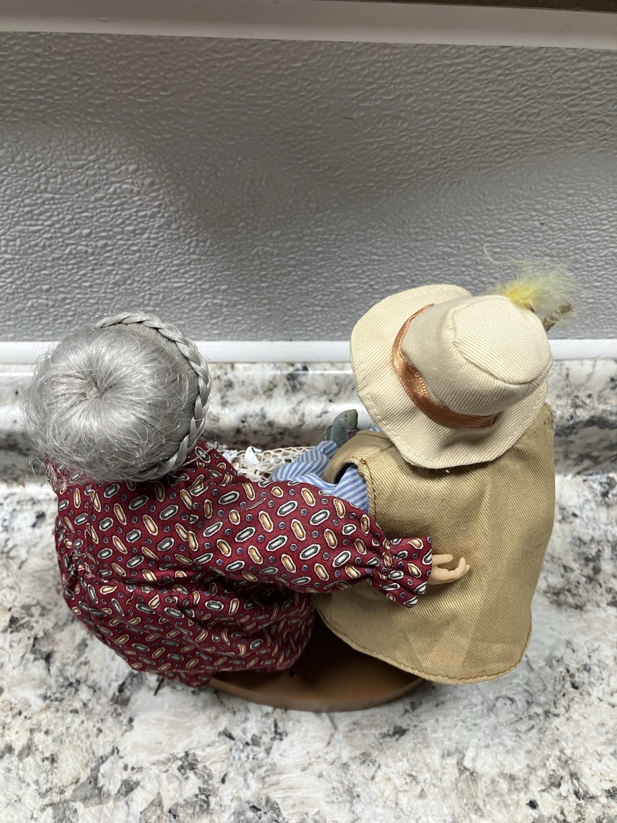 Grandpa And Grandma Sitting Together