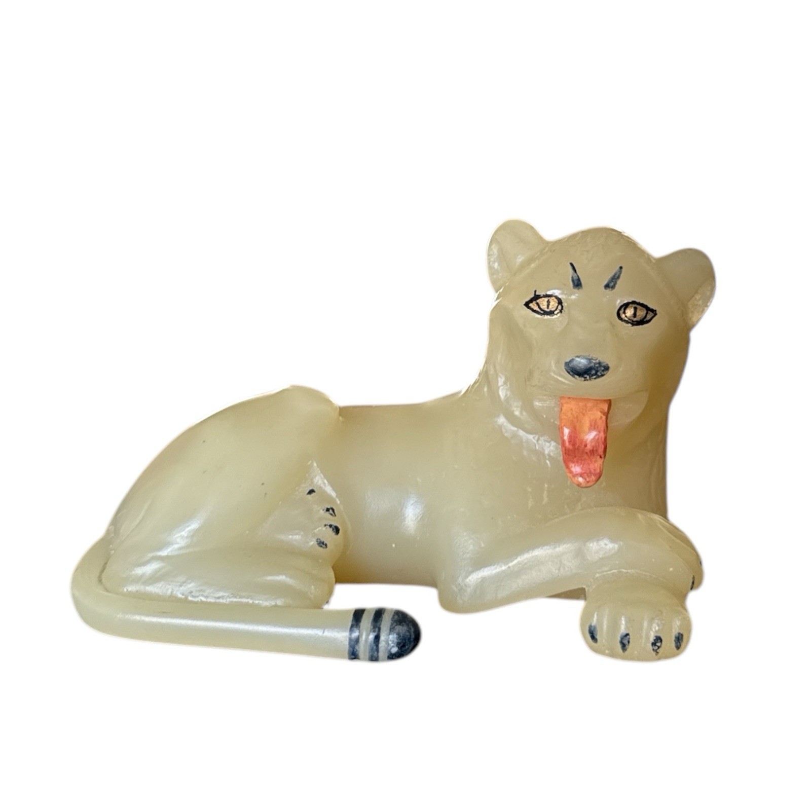 Vintage 1976 MMA Metropolitan Museum of Art King Tut Lion Resin Figurine