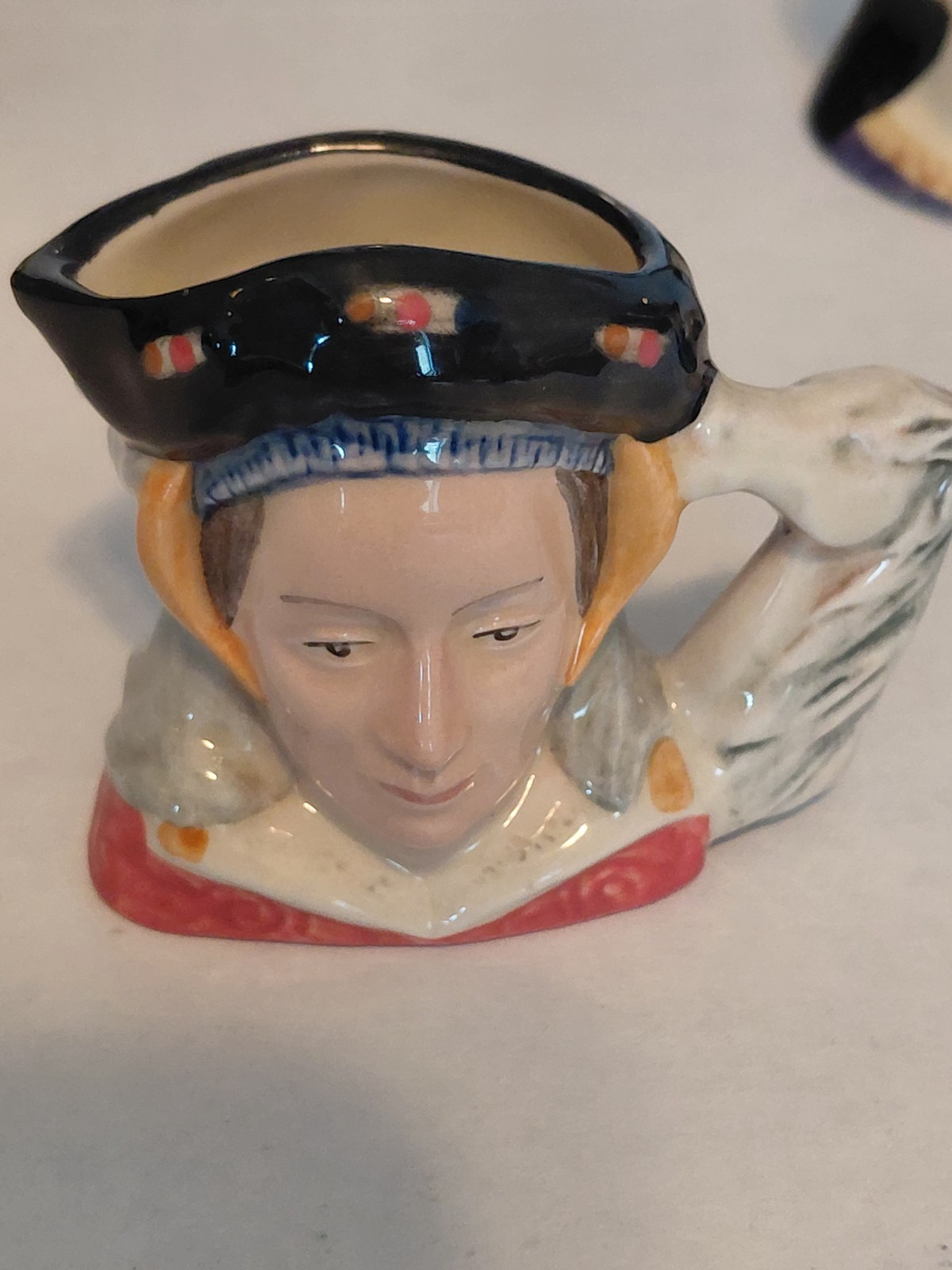 Royal Doulton Mini Toby Mug Anne of Cleves 2.5 Excellent Condition