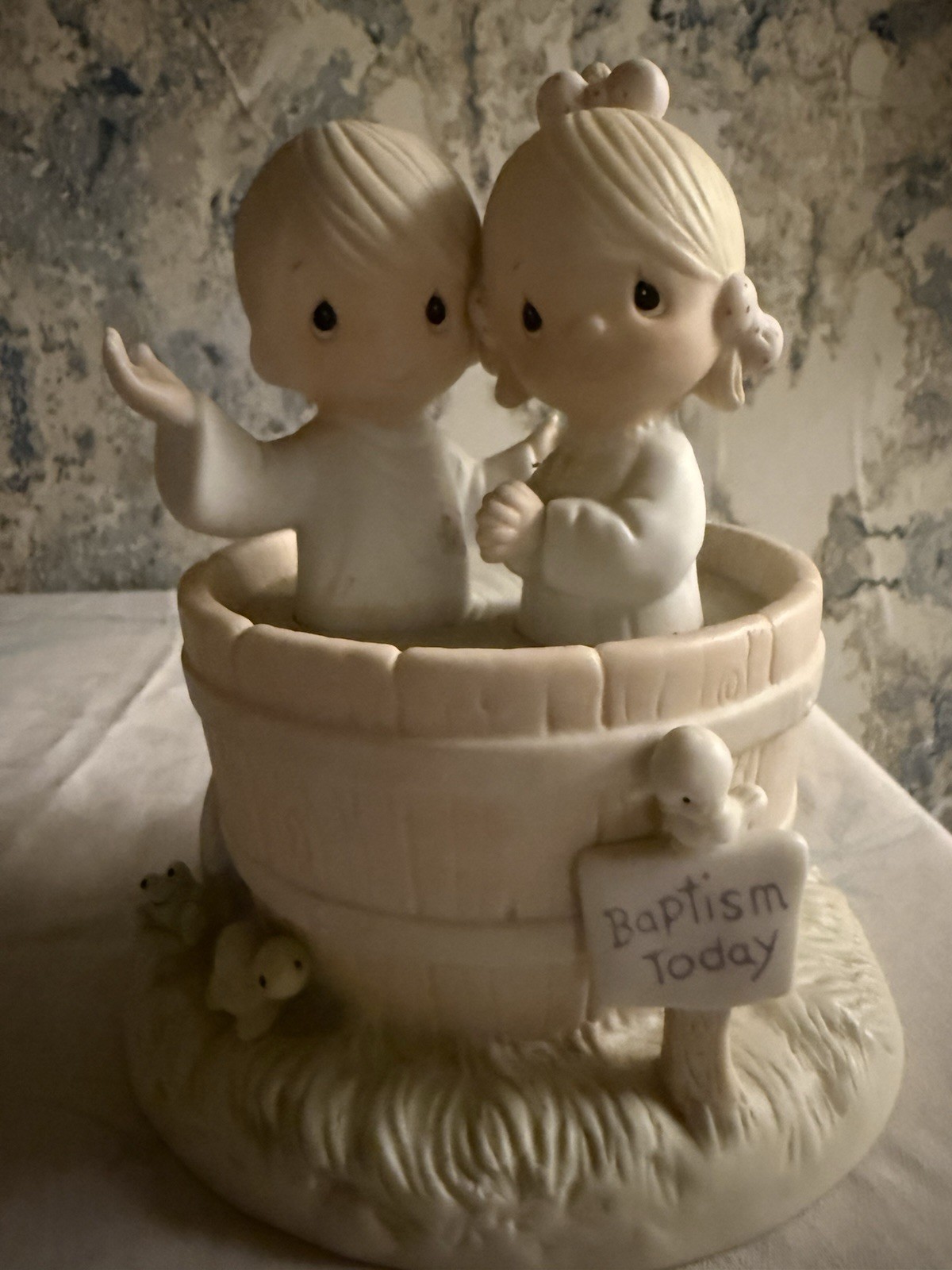 Precious Moments Let The Whole World Know Baptism Figurine