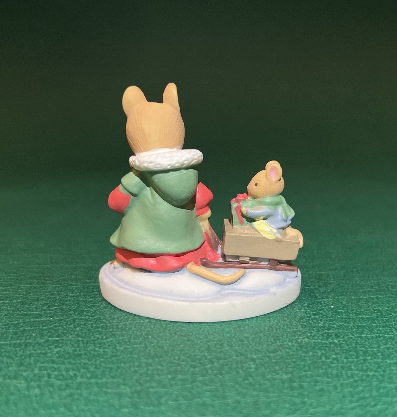 Vtg Avon Forest Friends Mini Mouse Figurine Table Top Ornaments, Lot of 3