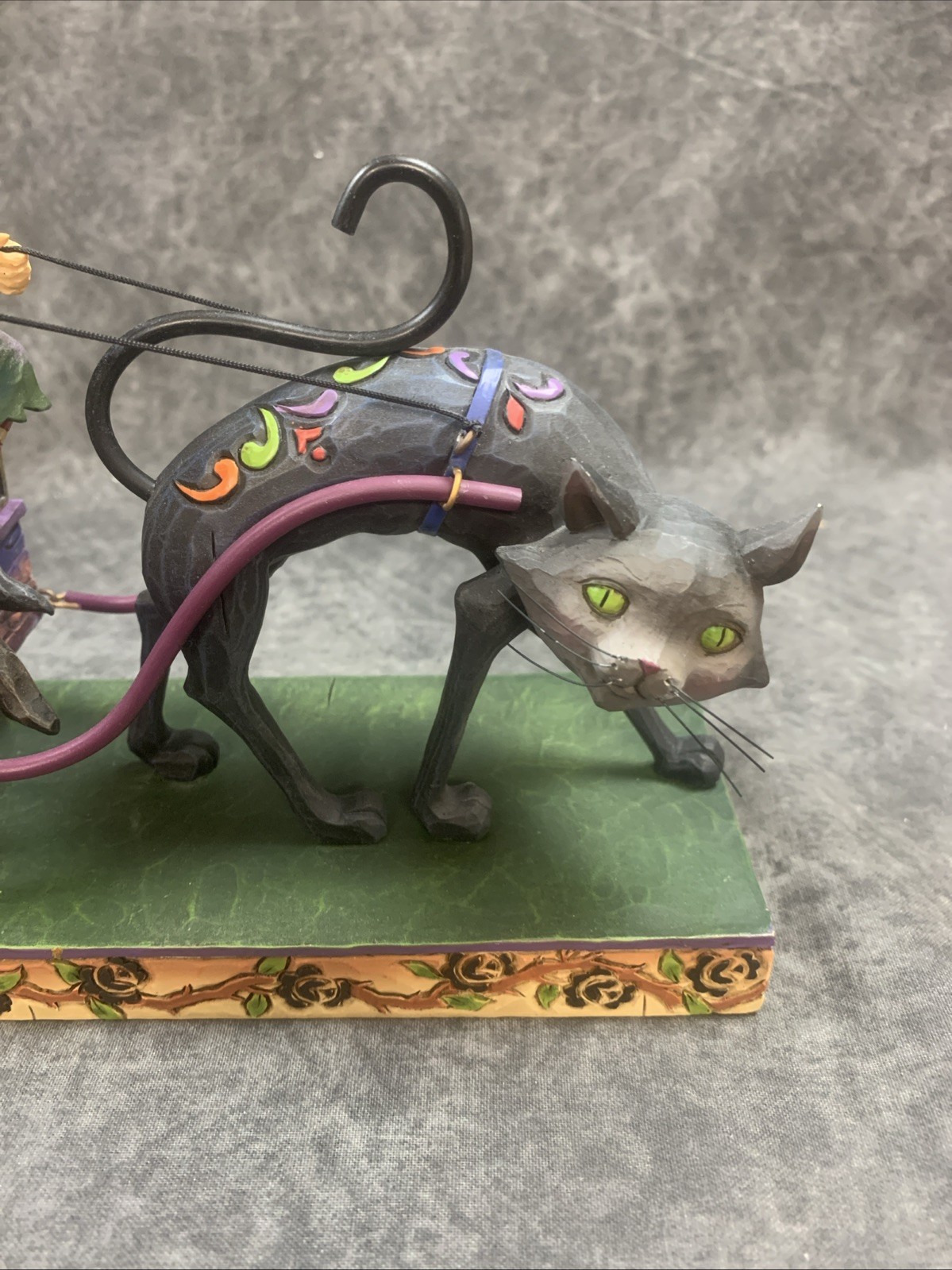Jim Shore 2008 Witch Figurine “Wicked Ride” 4010487 Heartwood Creek Enesco W/Box