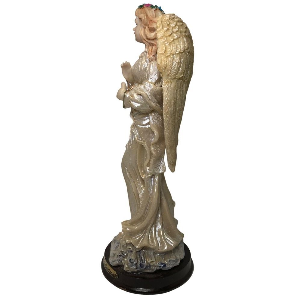 Premier collection angel statue vintage home decor felt bottom Polyresin 8″