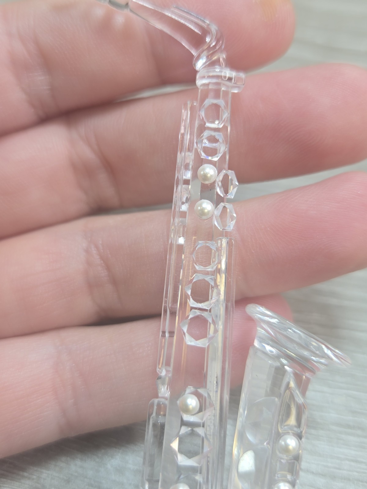 Swarovski Crystal Grand Piano Stool 174506 Musical Instrument Lot Violin, Saxoph