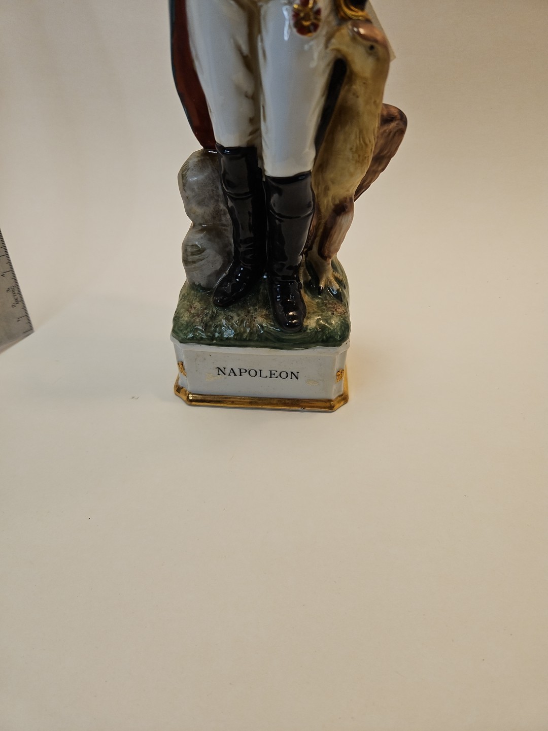 Vintage,Napoleon Bonaparte 1969,Porcelain Decanter Generals ,14 Inch