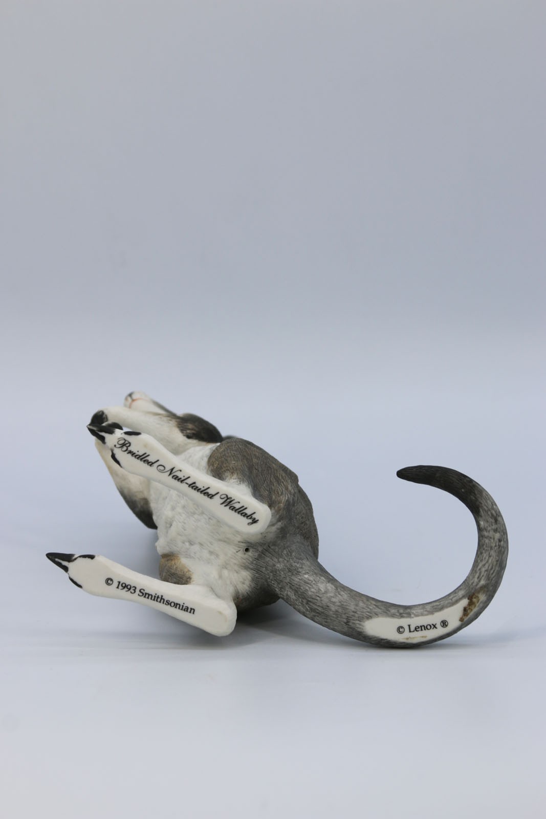 Vtg Lenox 1993 Smithsonian Endangered Baby Brindled Nail-Tailed Wallaby Retired
