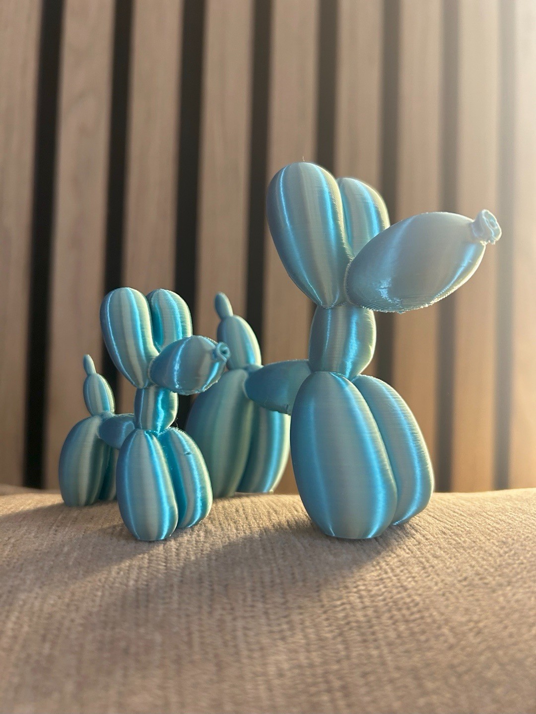 3d printed balloon dog large.
