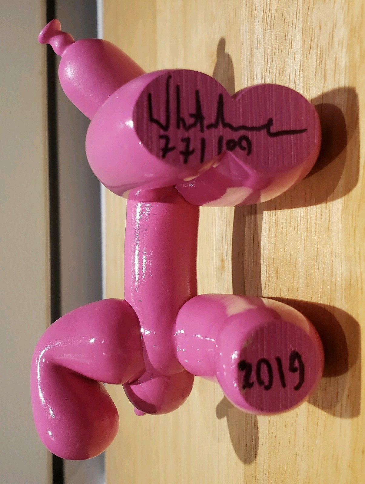 Whatshisname Pink PeePek Mini #77/100 – Peeing Balloon Dog 2019