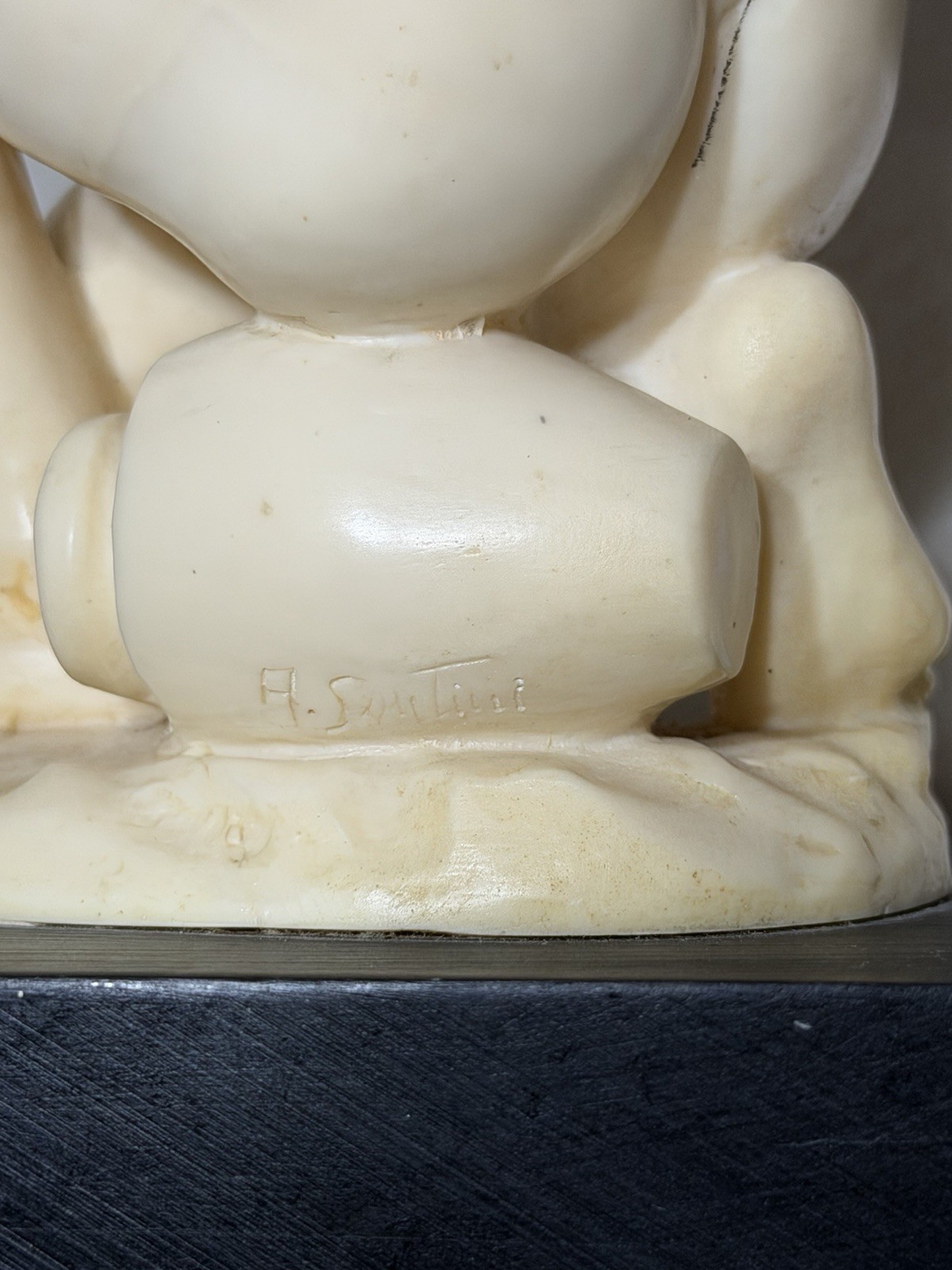 Vintage SCULPTURE of APHRODITE or VENUS on MARBLE BASE Female Woman G RUGGERI