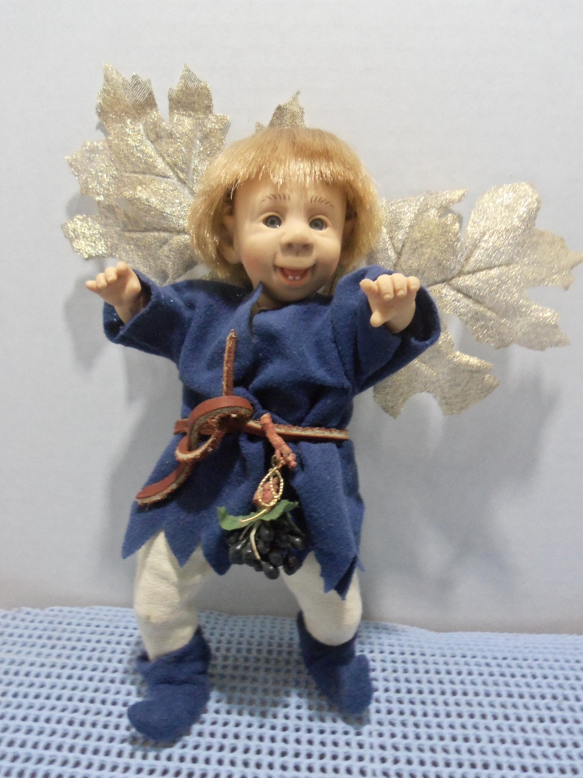 REDUCED!….Happy 8′ tall Forest Fairy Doll