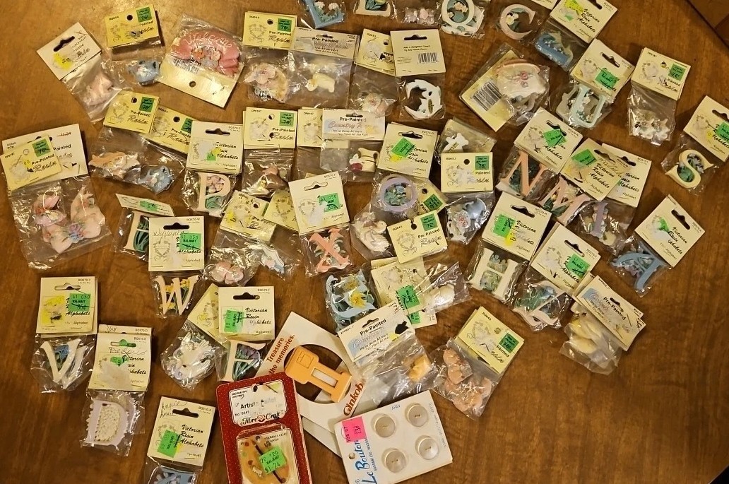 Huge LotVintage Wang’s Intl Miniature Assorted Resin Collectibles NOS 82 Pcs