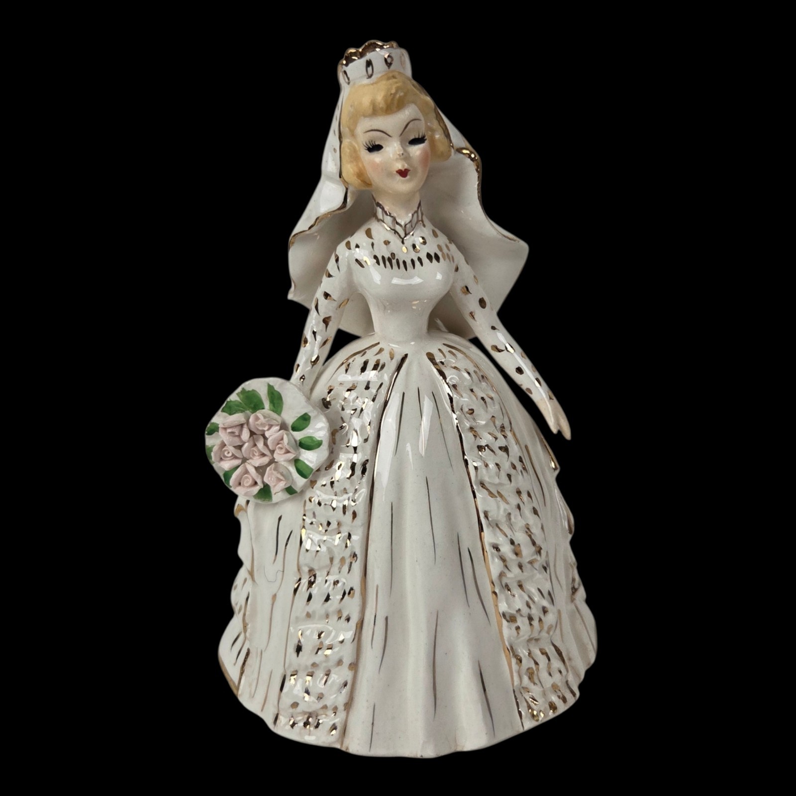 Vintage Consco Bride 1950’s Marilyn Exclusive Bride Wedding Something Old Gold