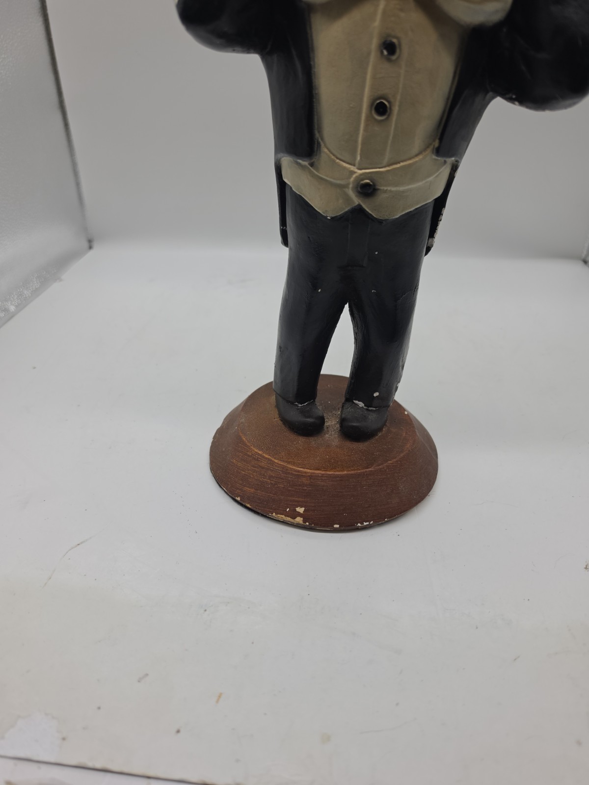 Vintage 1980 Curly Howard of The Three Stooges Esco Chalkware Statue