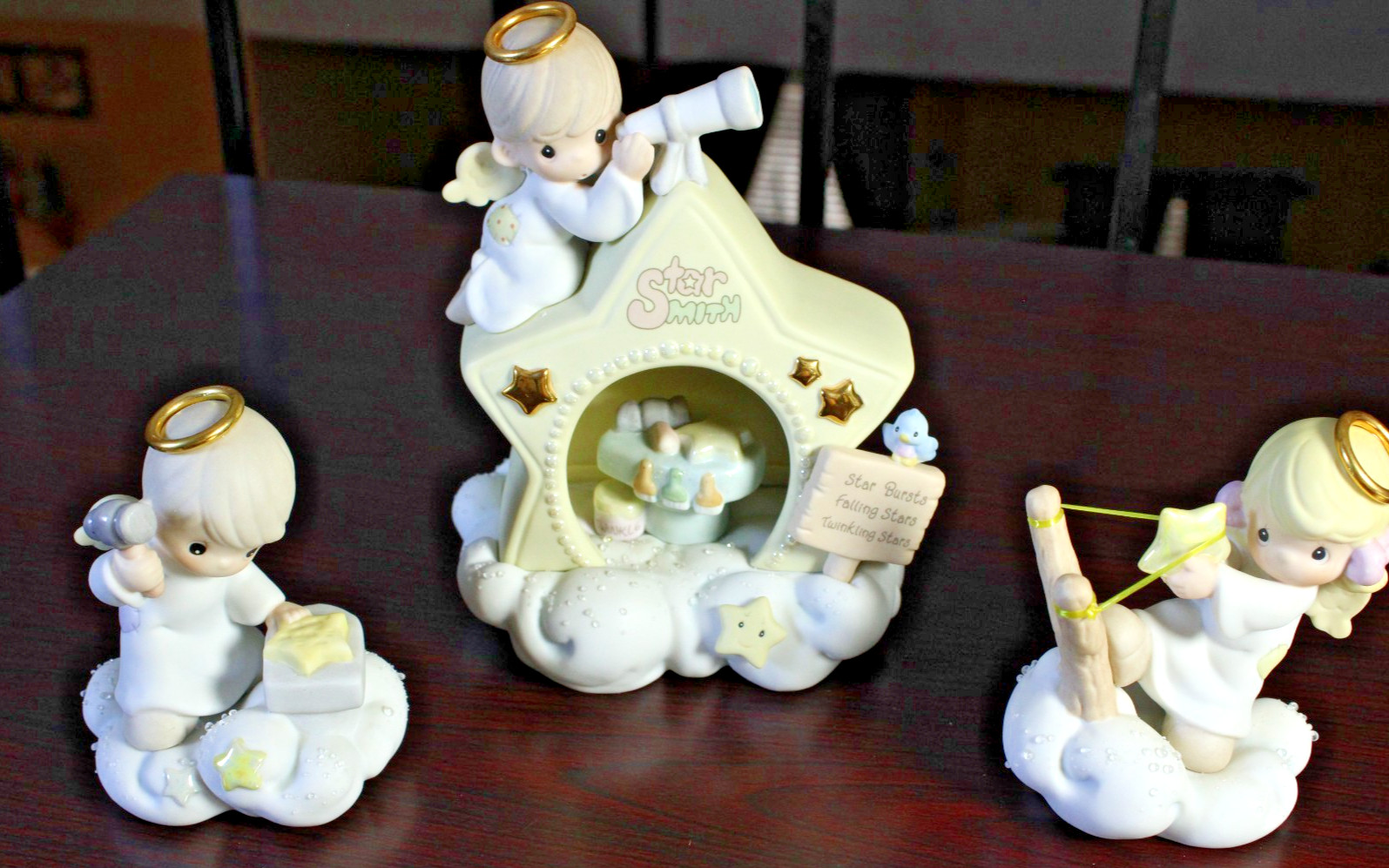 Precious Moments 2001 “The Star Smith” 879568 3 Pc Set