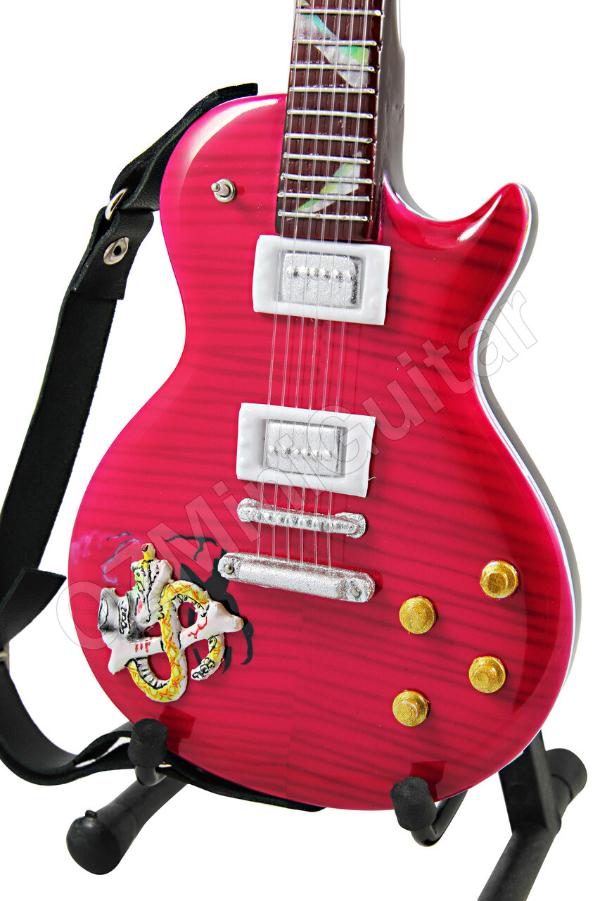 Miniature Guitar Slash Guns N Roses SNAKEPIT & Strap