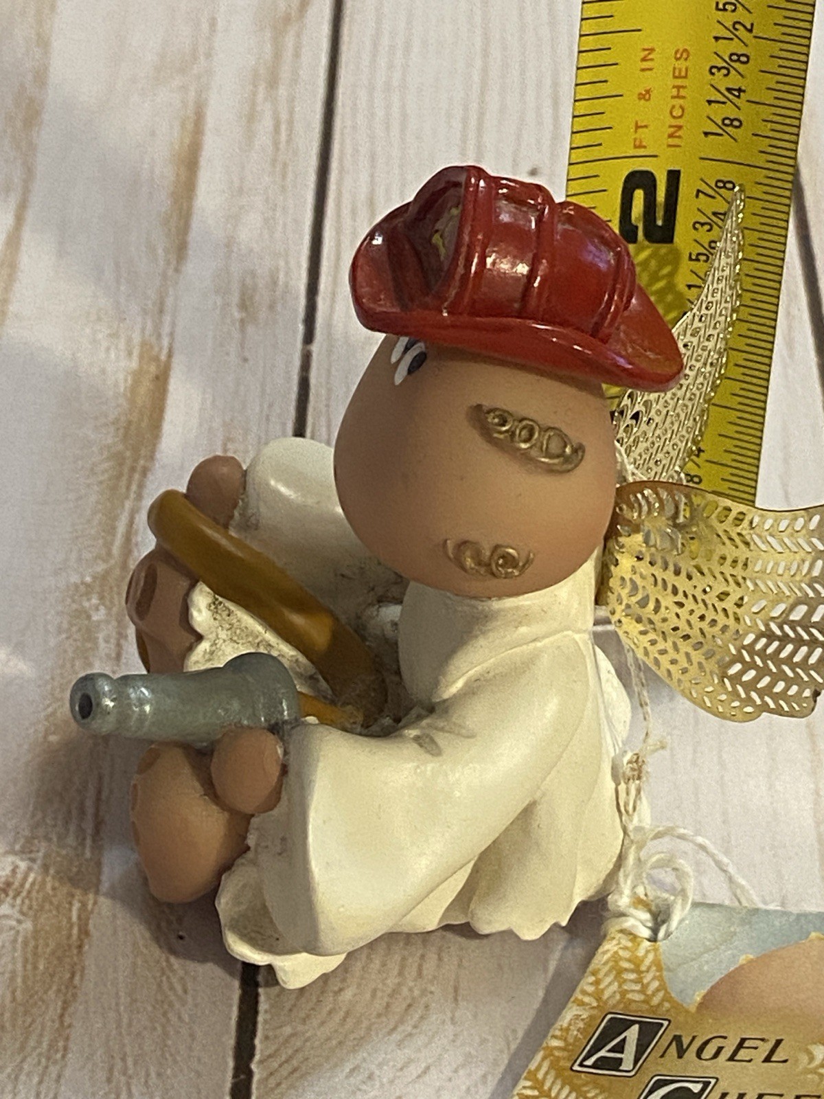 Kirk’s Kritters Angel Cheeks Fireman Firefighter Russ Berry 2001 #25160 Has Tag