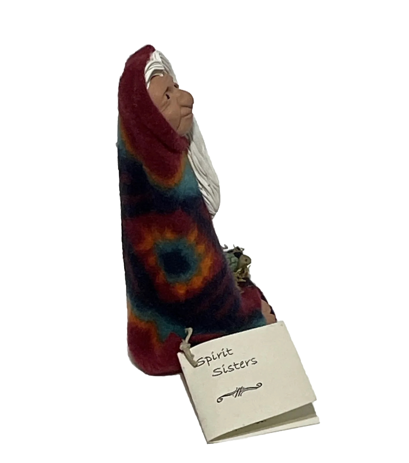 Boho/Hippie Handmade Clay Spirit Sister By Cherie Kohler (FH)