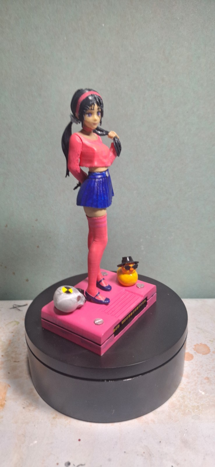 Mita Figurine MiSide Hand Painted Model / DIY Kit 14 pcs