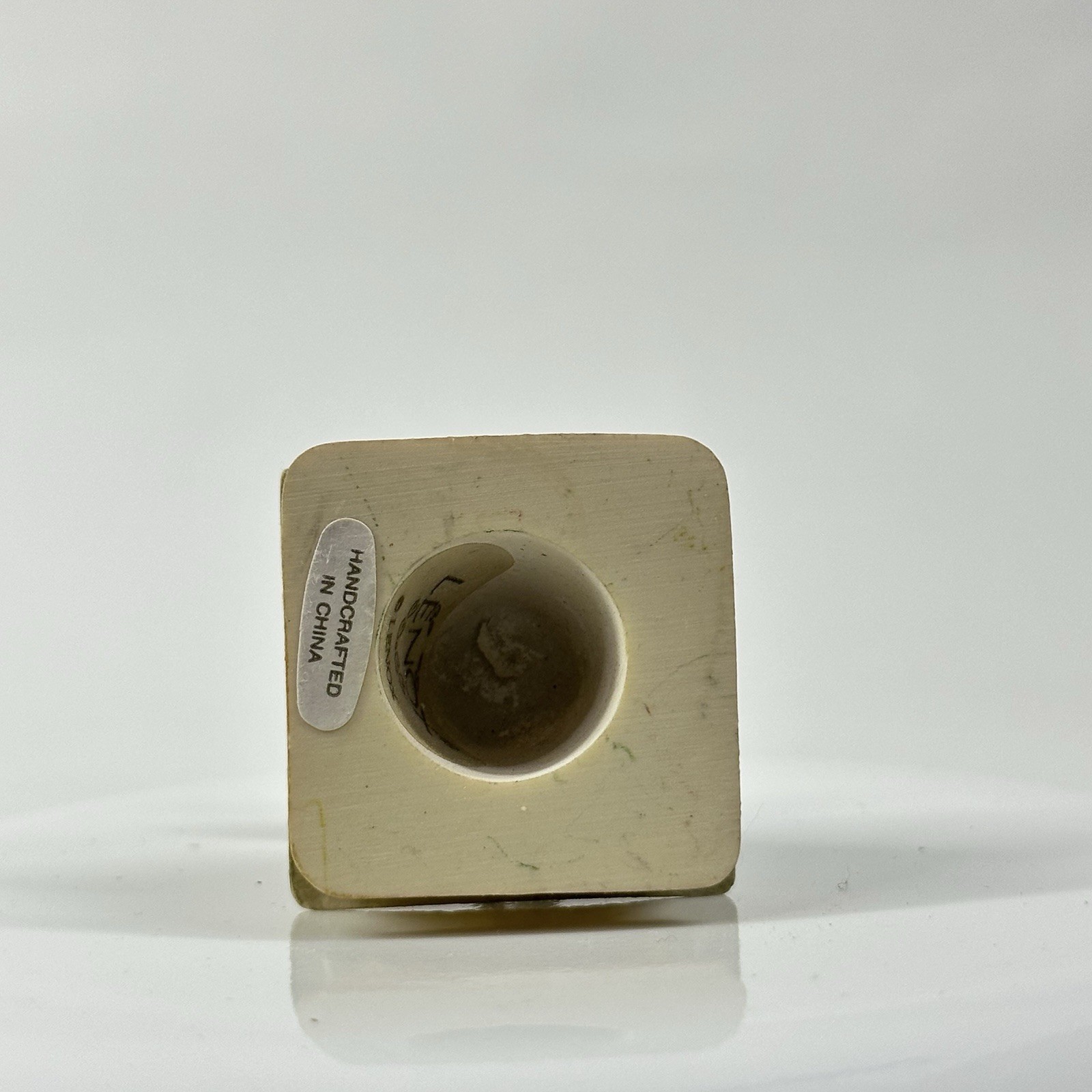 Vintage Lenox Garden Thimble Birdhouses Mini Bird on house miniature