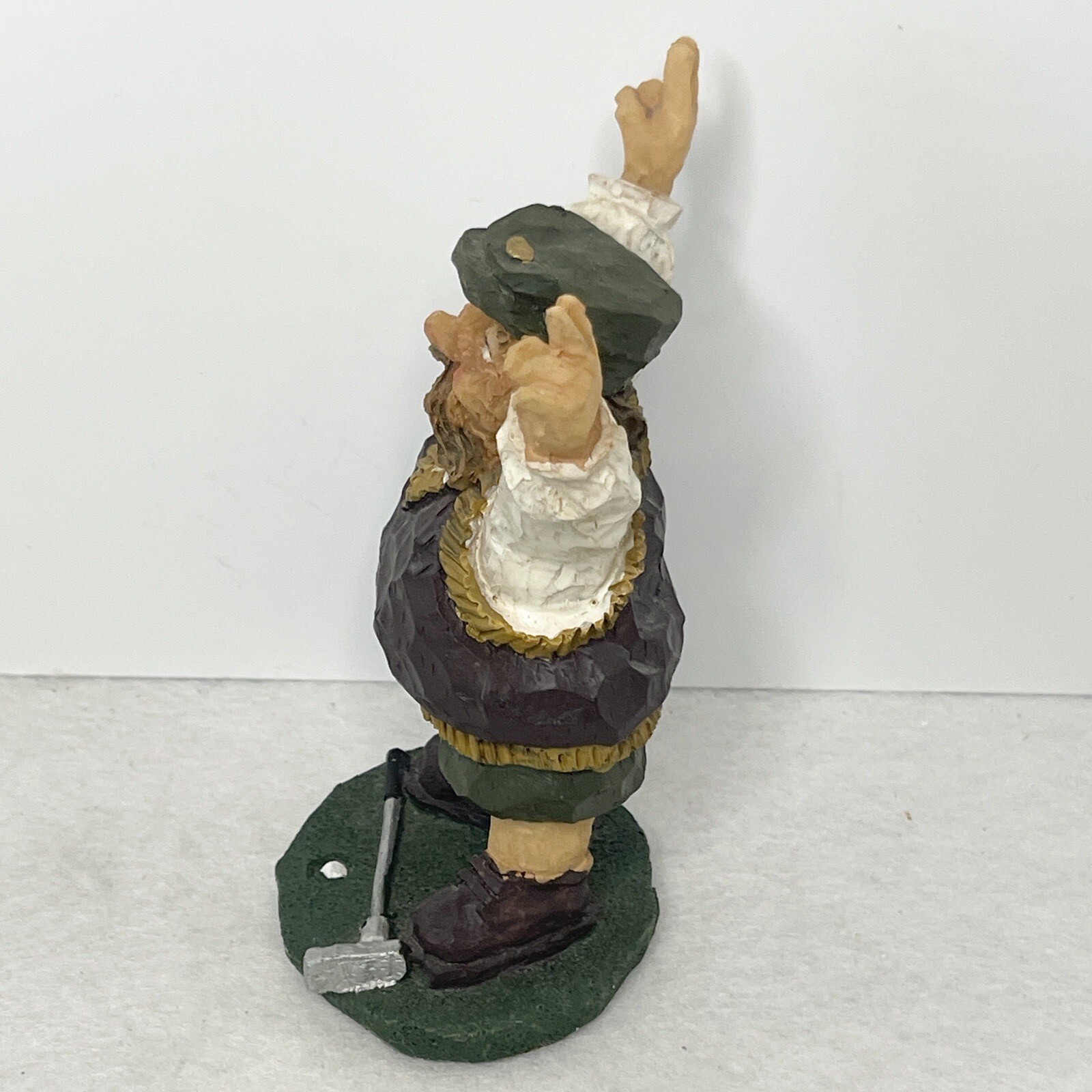 Vintage Scottish Golfer Figurine Souvenir Sports Decor Man Cave Office