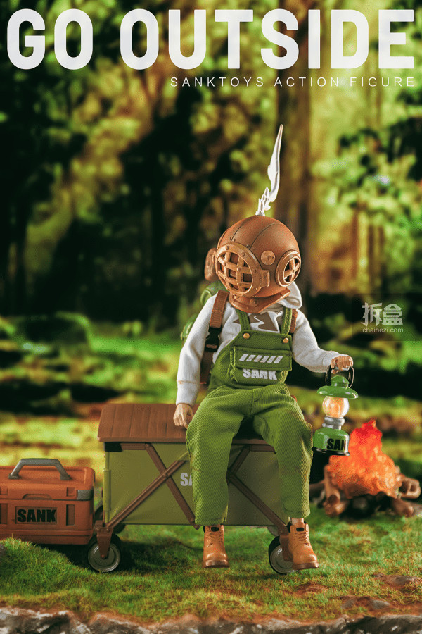 Sank Toys Camper Go Outside 1/12th Limited Collectibles Action Figure Deluxe Ver