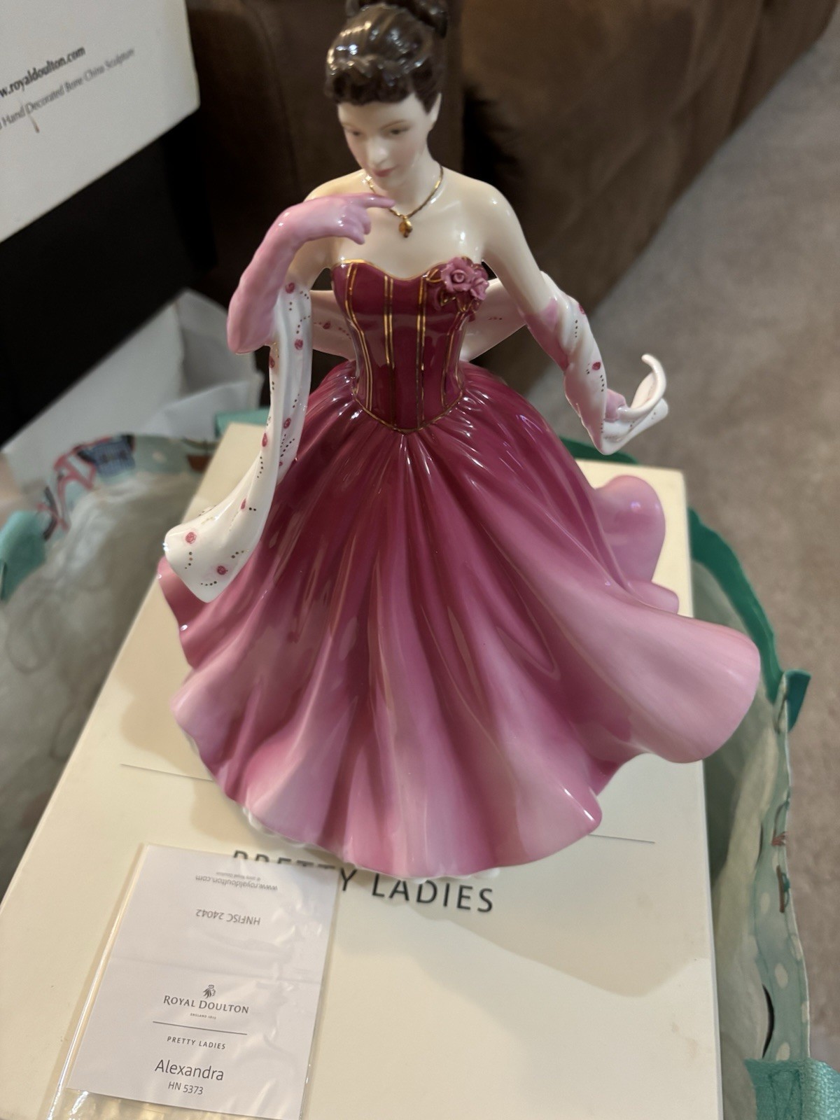 Royal Doulton Alexandra Figurine Pretty Ladies