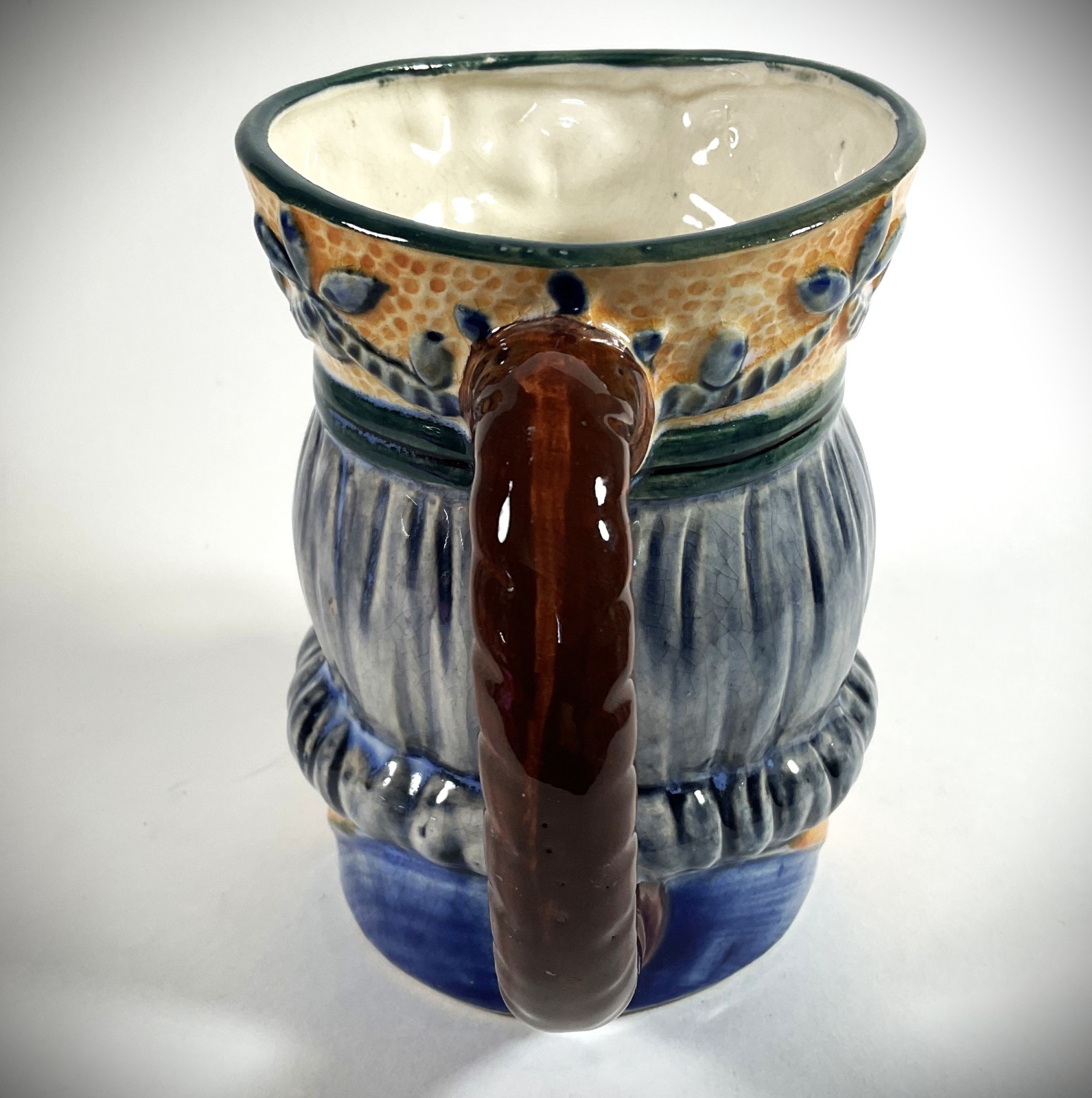 VTG Toby Mug “King of Clubs” Hand-Painted Occupied Japan 4.9″ Tall #1 READ
