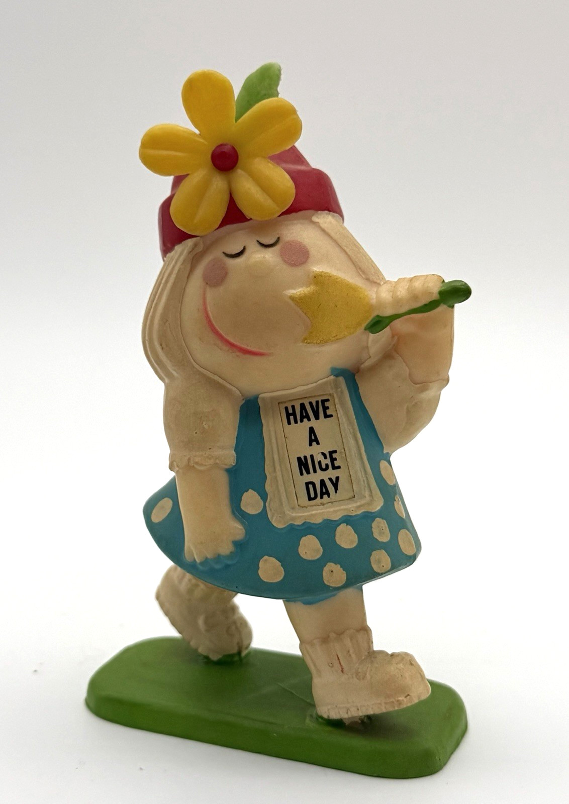 Vintage 1970’s “Have a Nice Day” FIGURINE Russ Berries-SWEET!